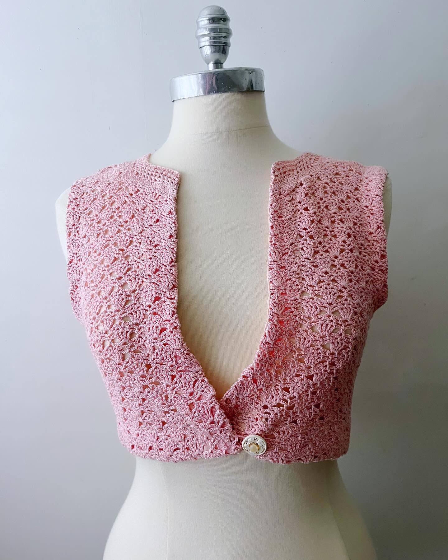 Crochet Crop Top| Medium