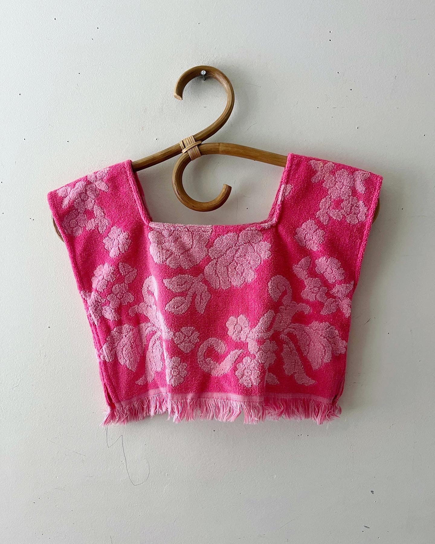 Kids Towel Top- Barbiecore