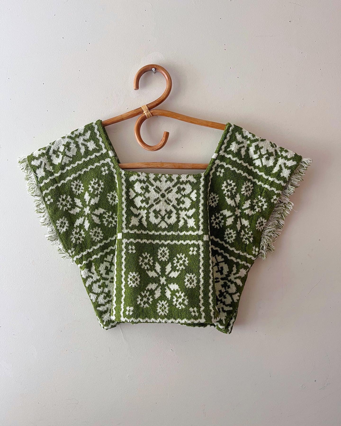 Avocado Bandana Towel Top