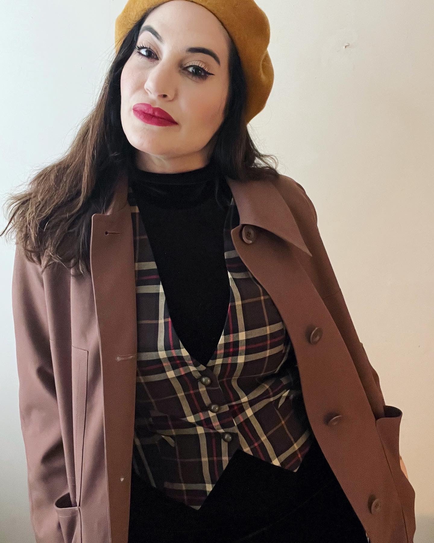 Chocolate Weather Resistant Coat