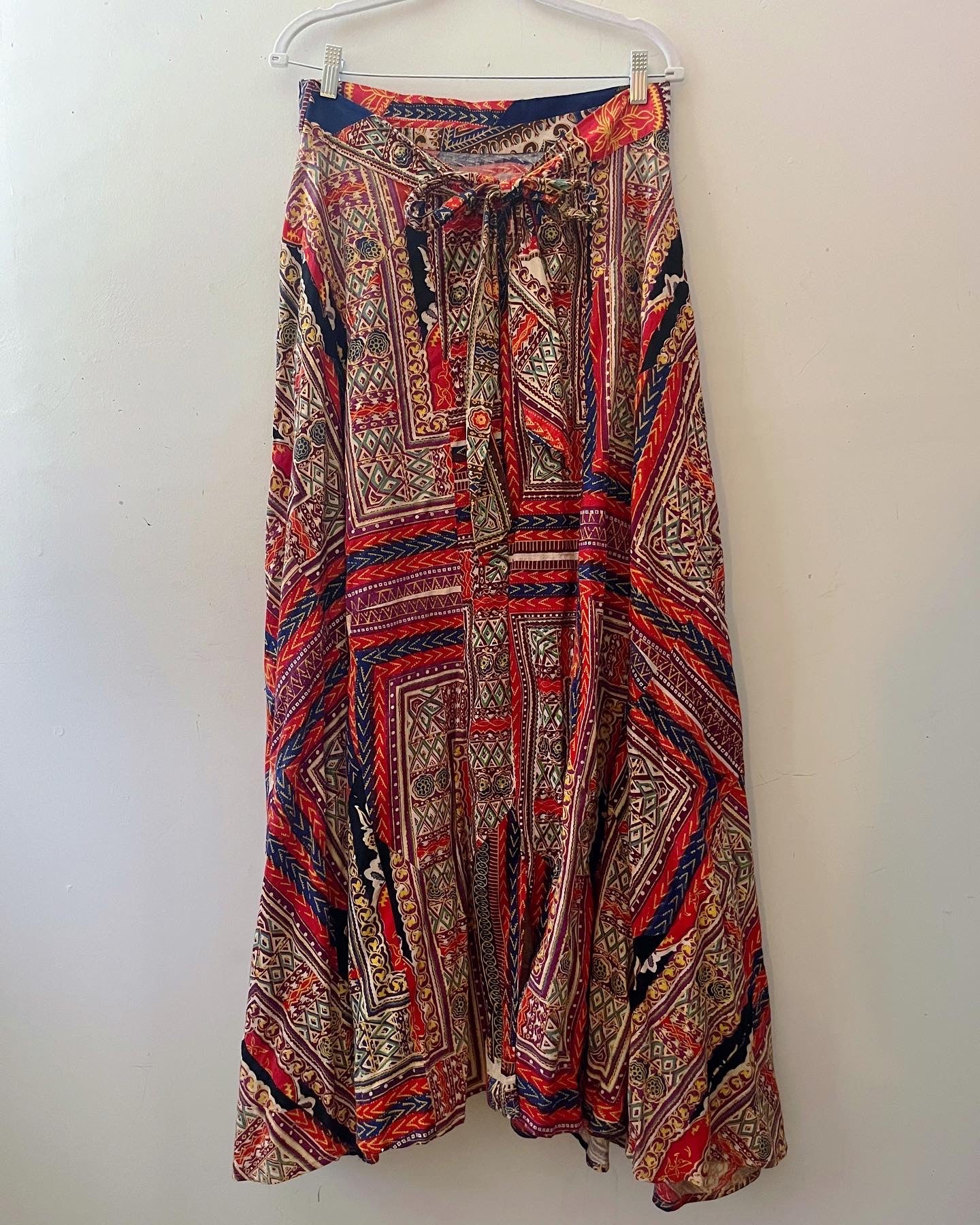 Block Print Dress or Maxi Skirt