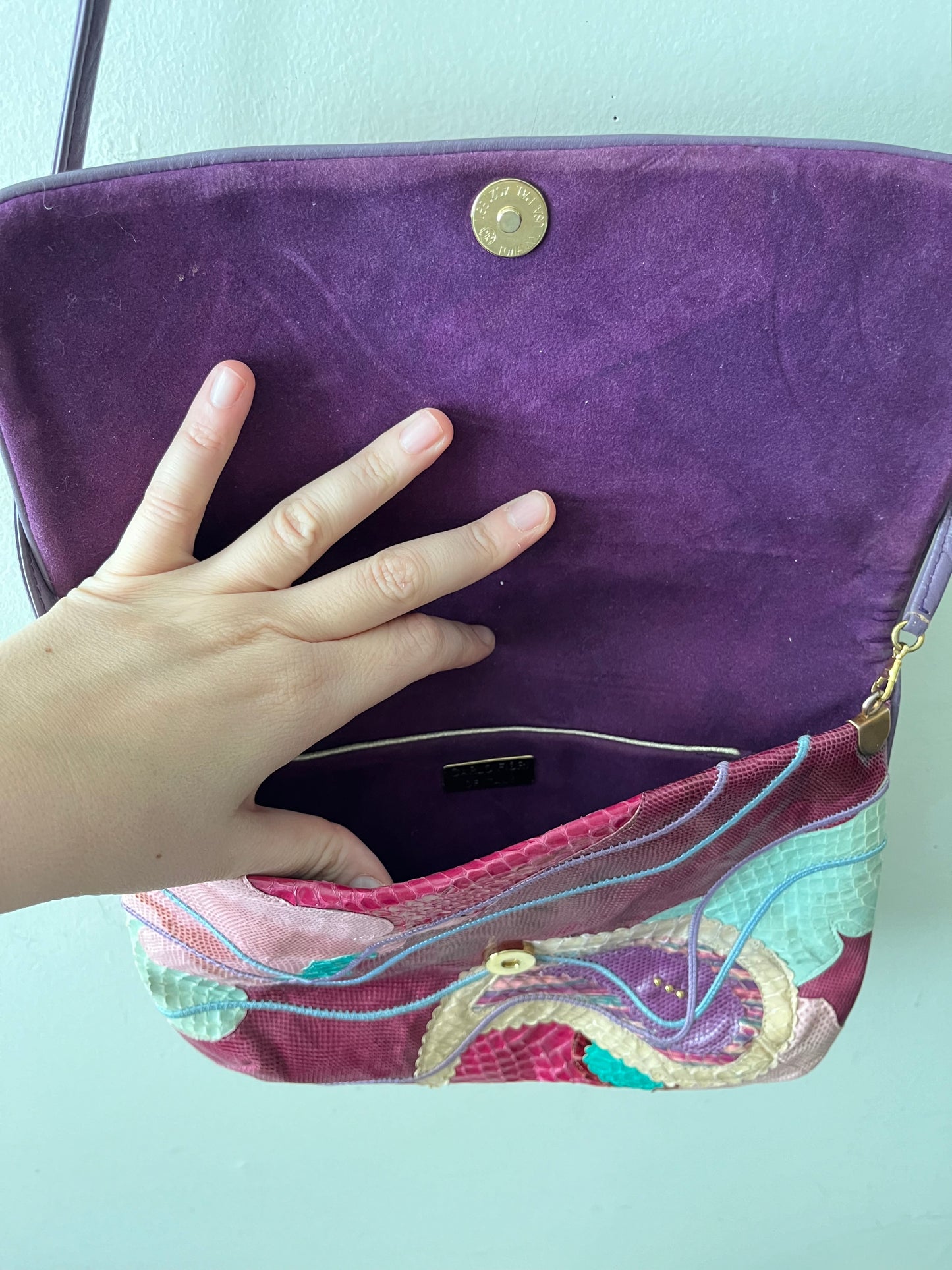 Paisley Patchwork Crossbody Purse