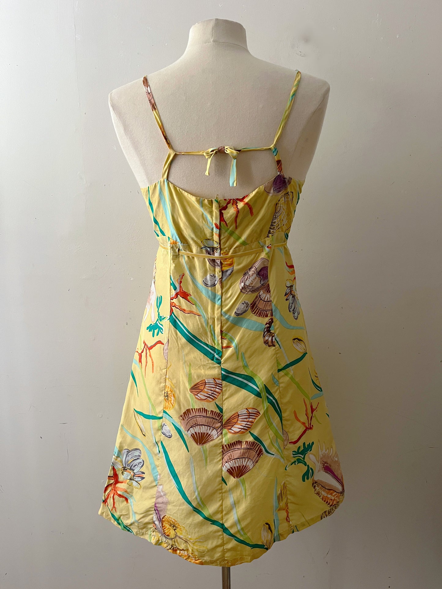 Silk Seashell Dress| Medium