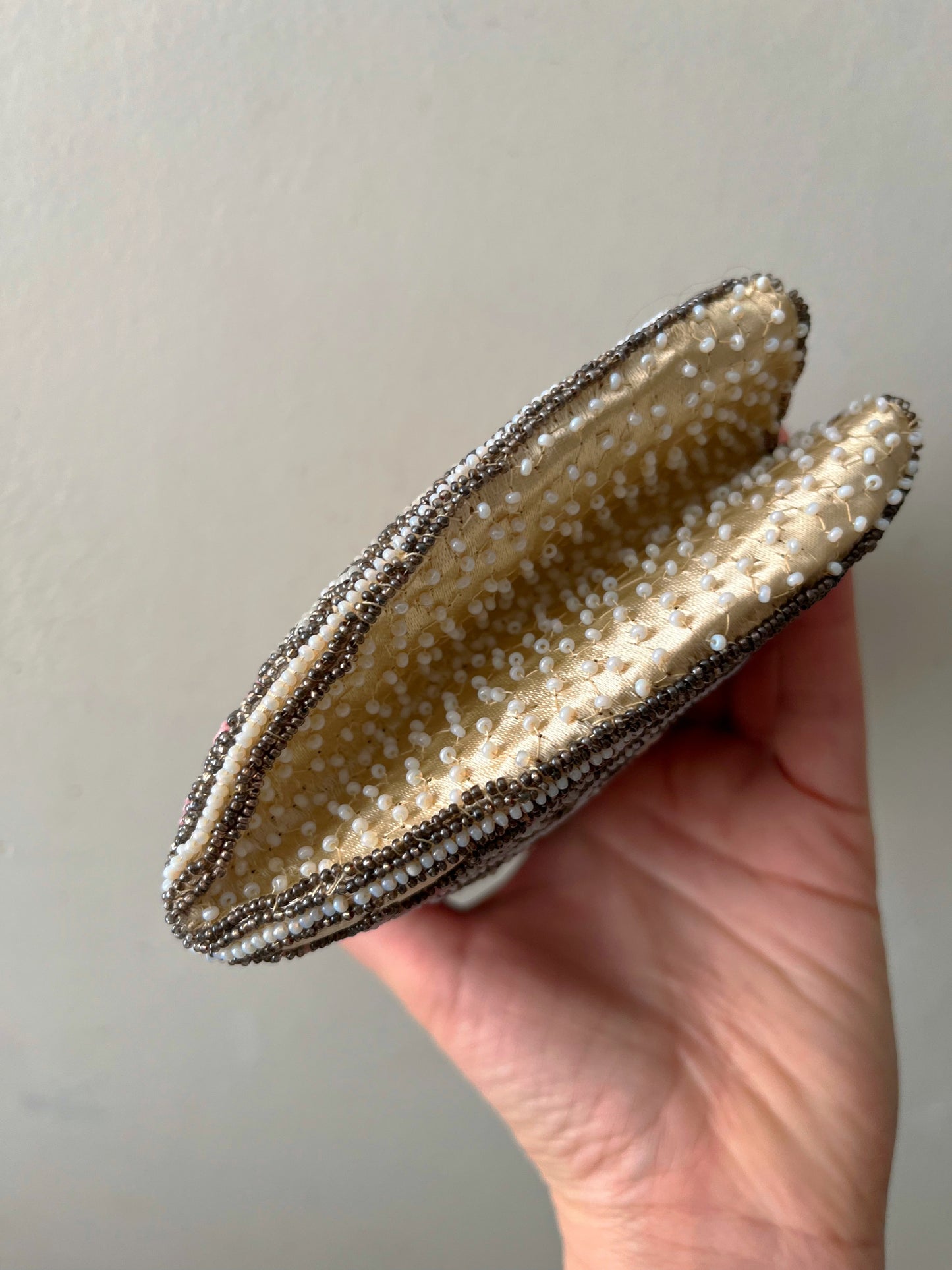 Romantic Beaded Clutch
