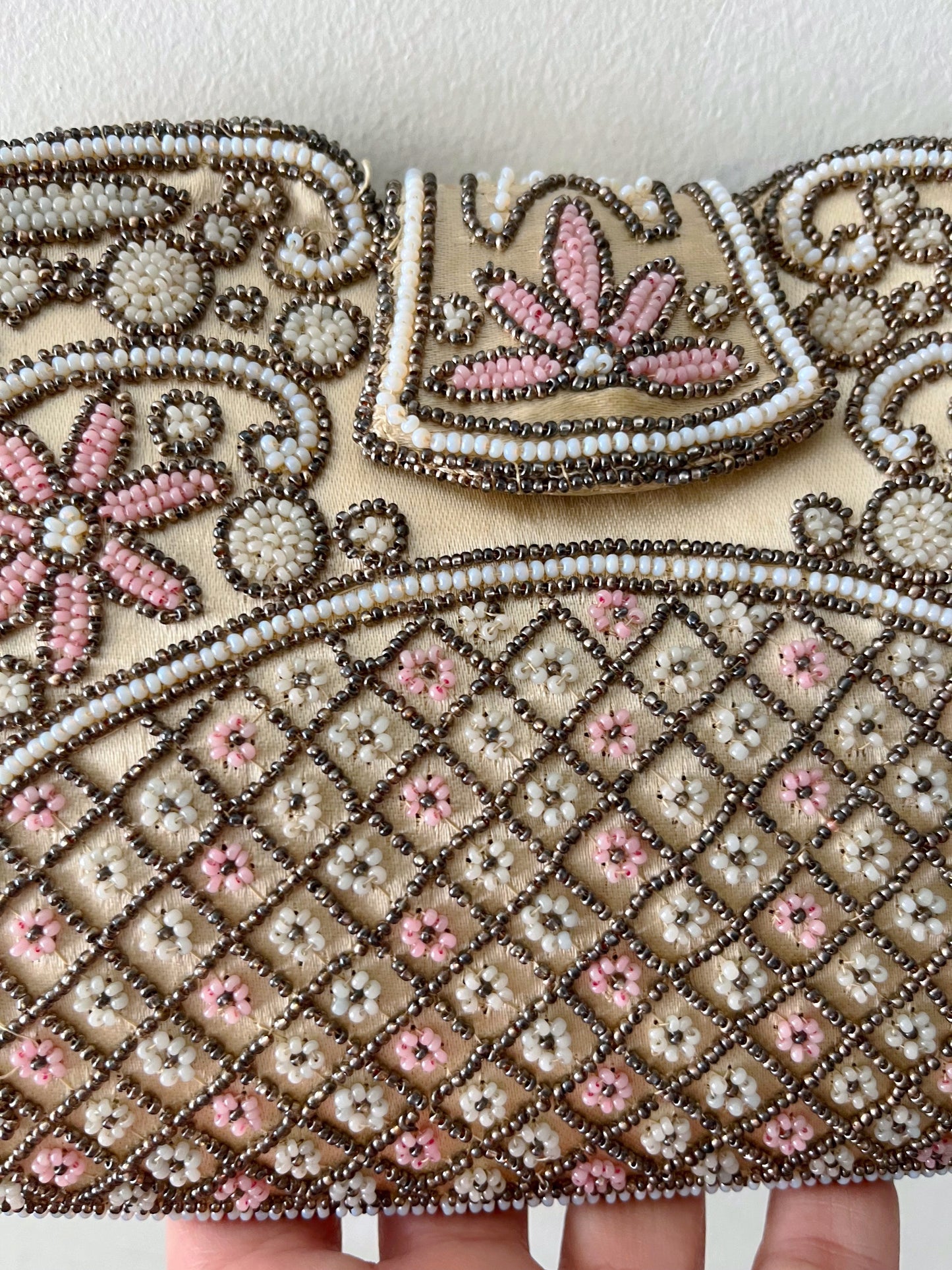 Romantic Beaded Clutch