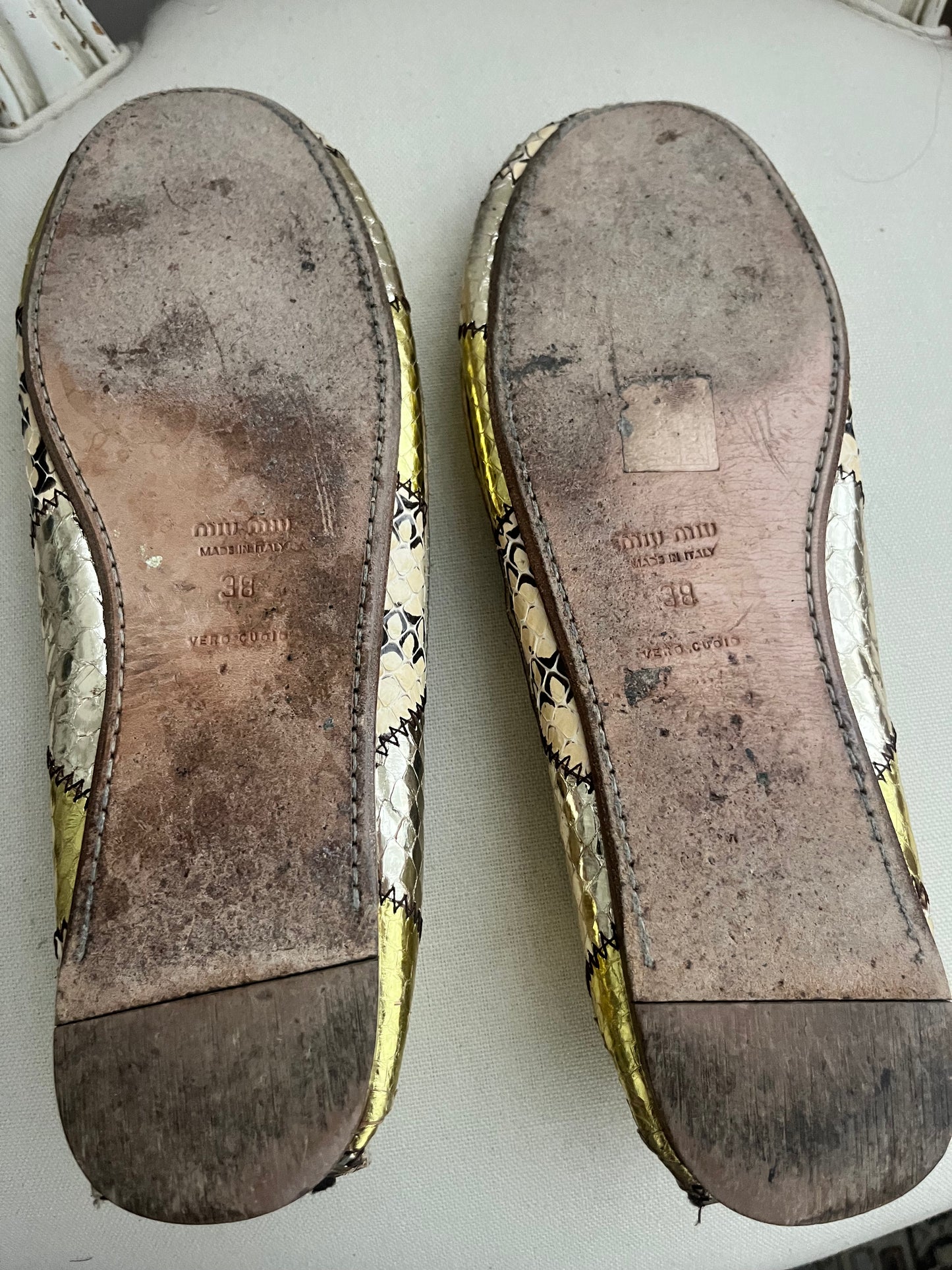 MIU MIU Loafer Shoes| Size 38
