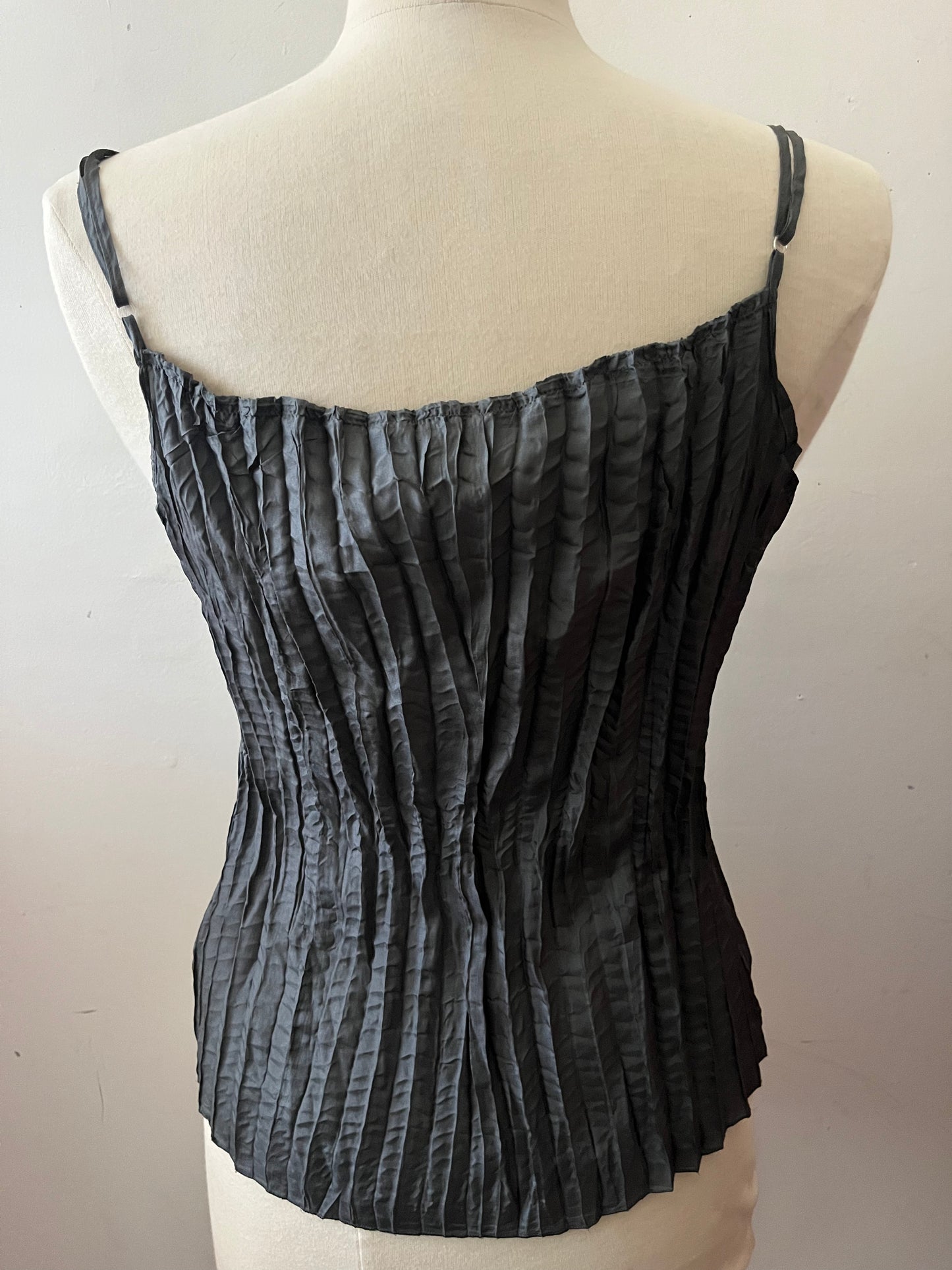 Crinkle Beaded Ruffle Top Set| M/L