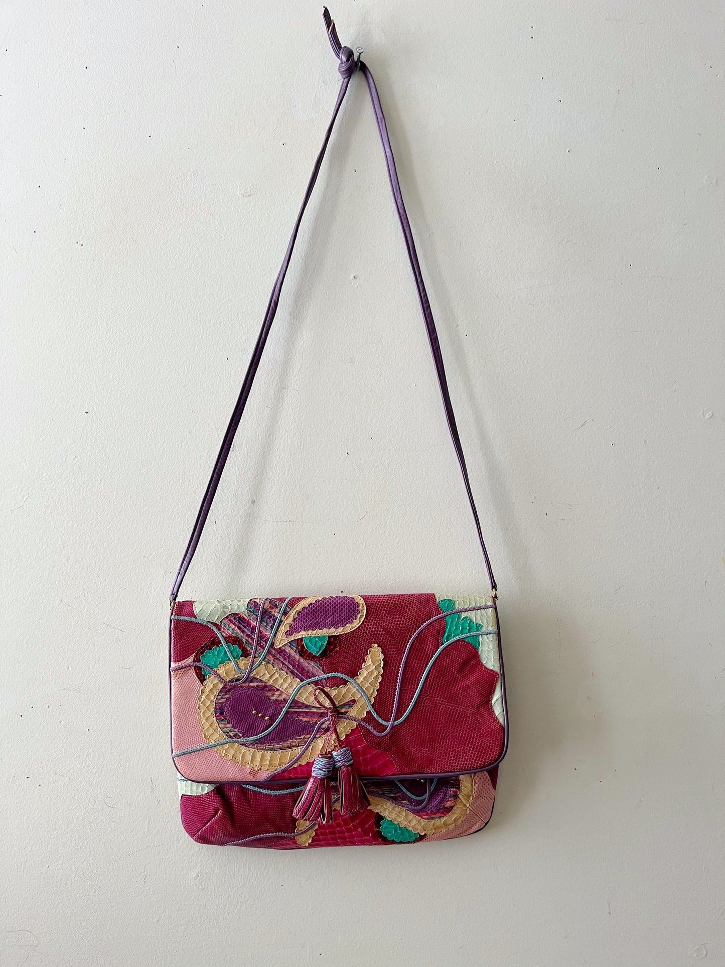 Paisley Patchwork Crossbody Purse