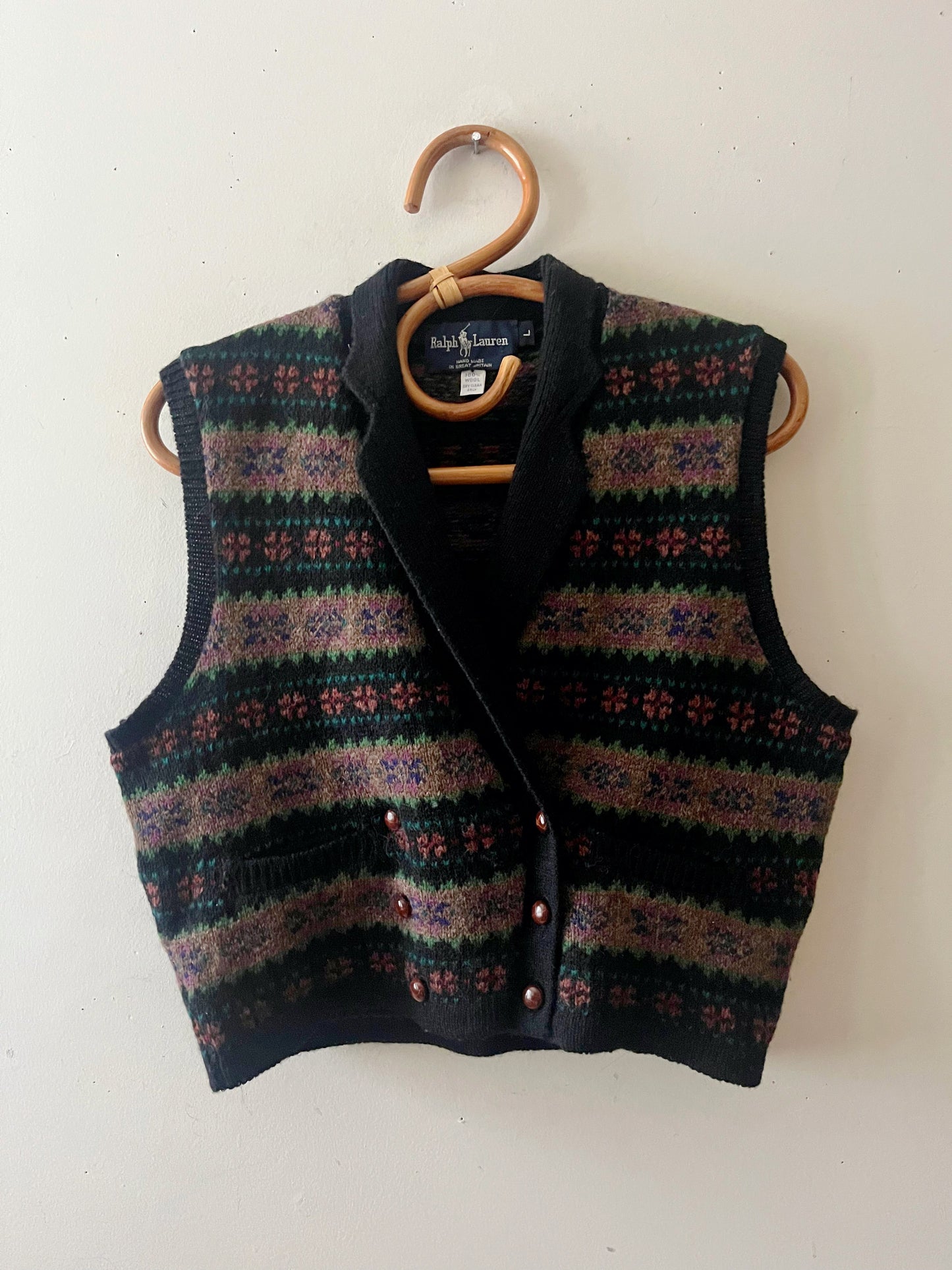 Ralph Lauren Wool Vest| M/L