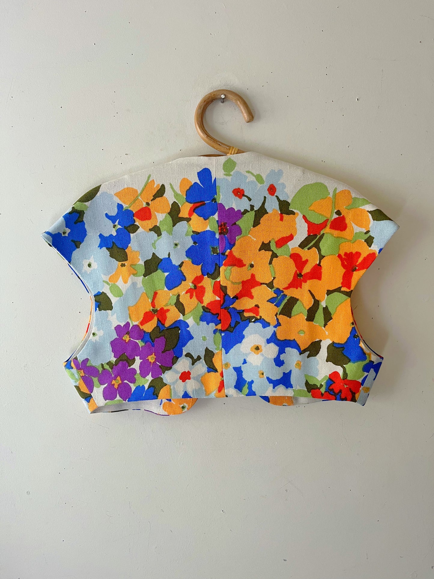 Christian Dior Floral Cropped Jacket | S/M