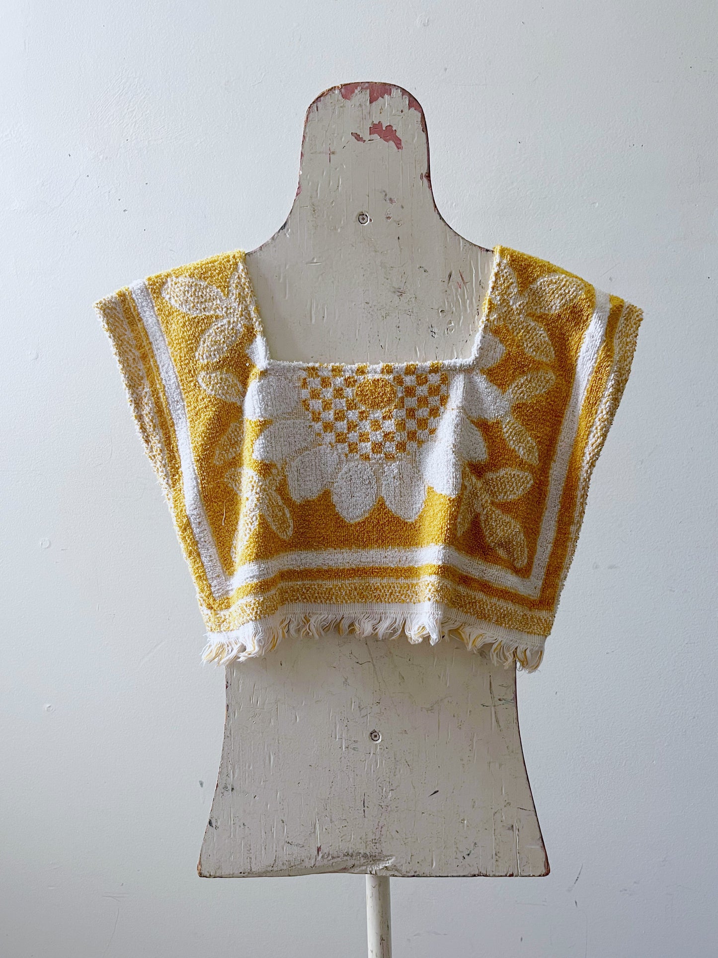 Kids Towel Top- Daisy Check