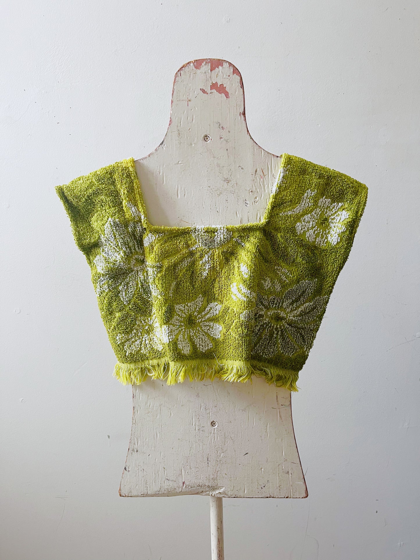 Kids Towel Top- Green Dream