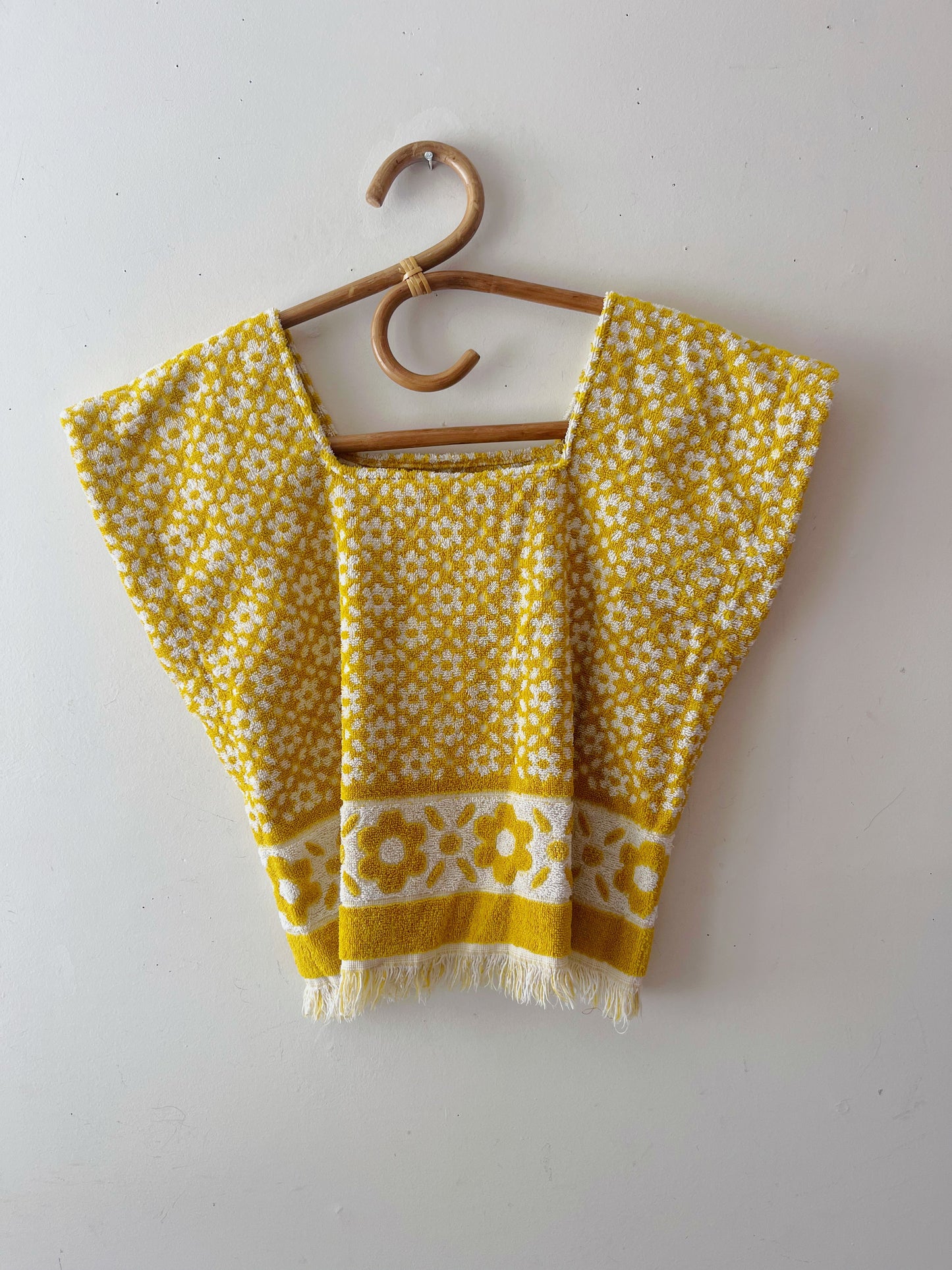 Mustard Daisy Towel Top