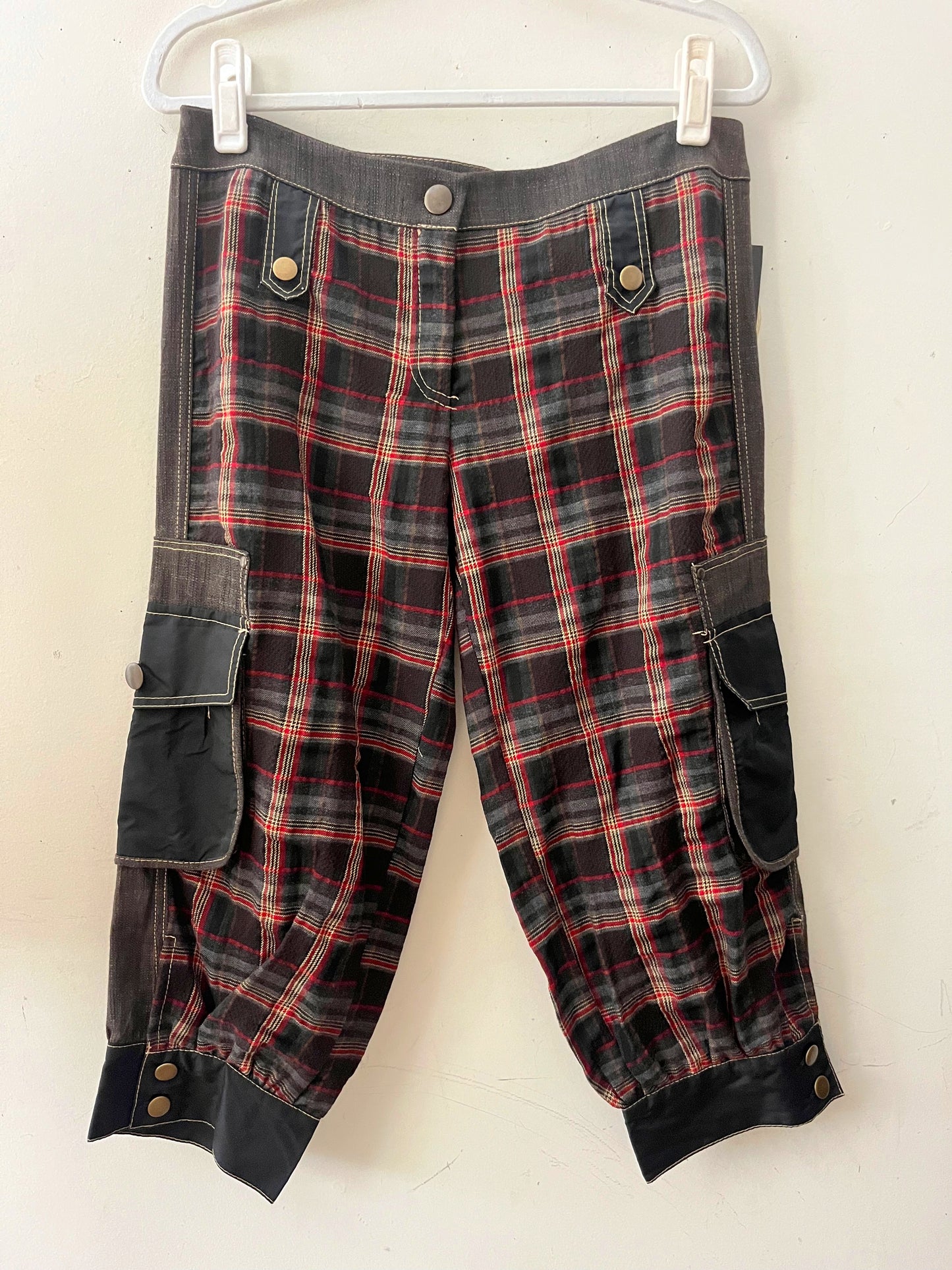 Italian Plaid Capri| Medium