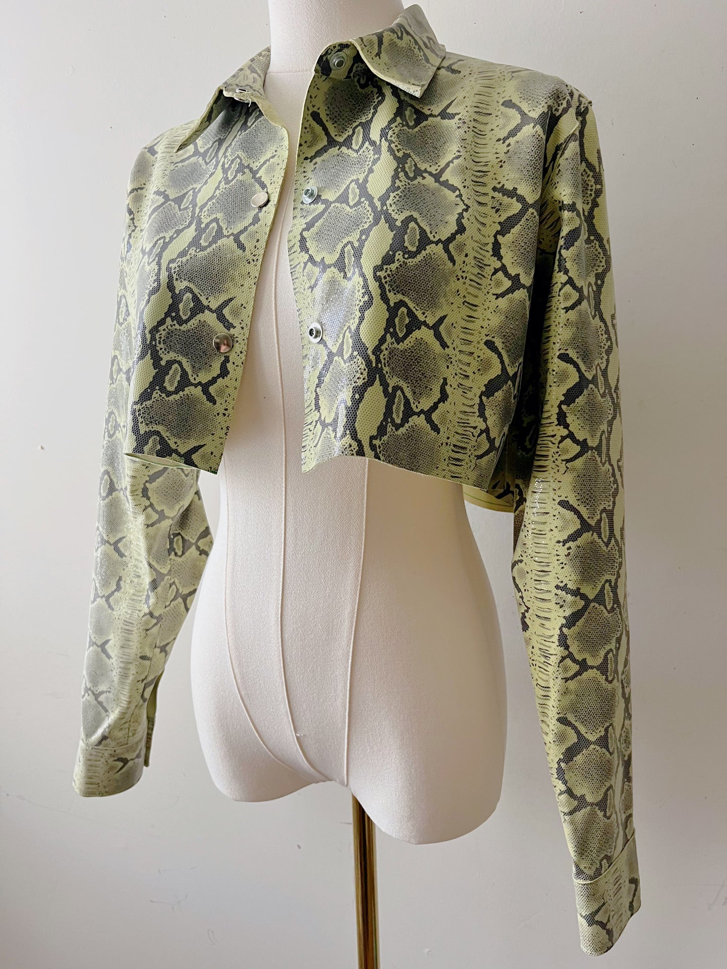 Phython Matcha & Grey Jacket| S/M
