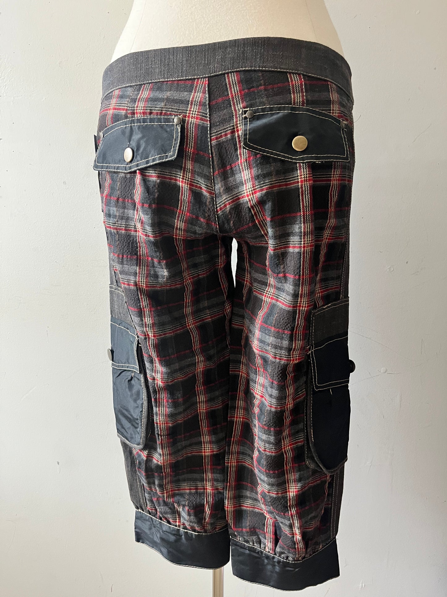 Italian Plaid Capri| Medium