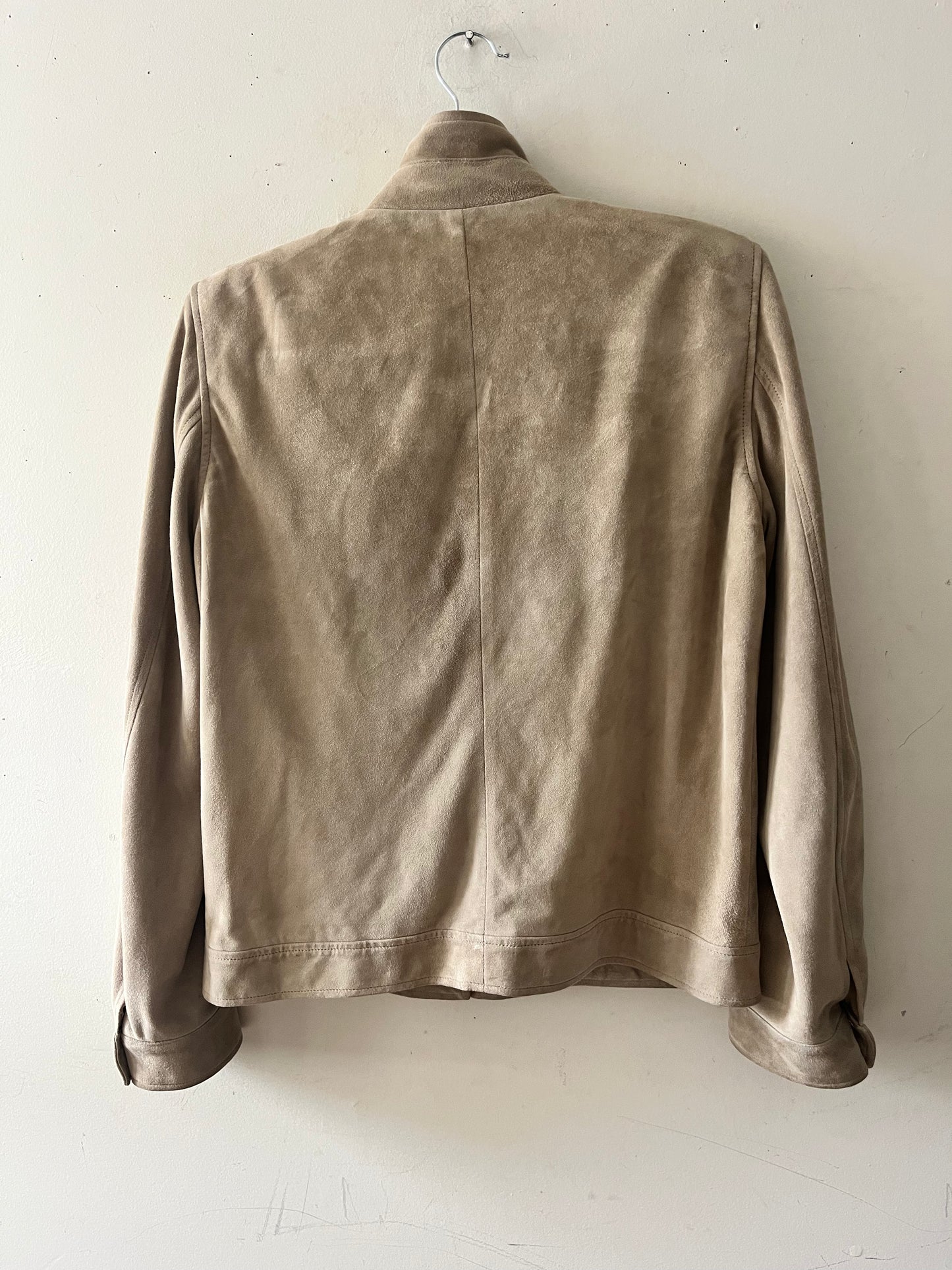 Ralph Lauren Suede Leather Jacket| Medium