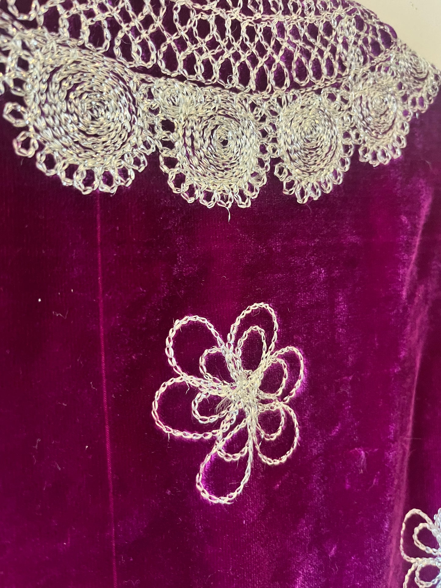 Velvet Detailed Tunic Top| S/M