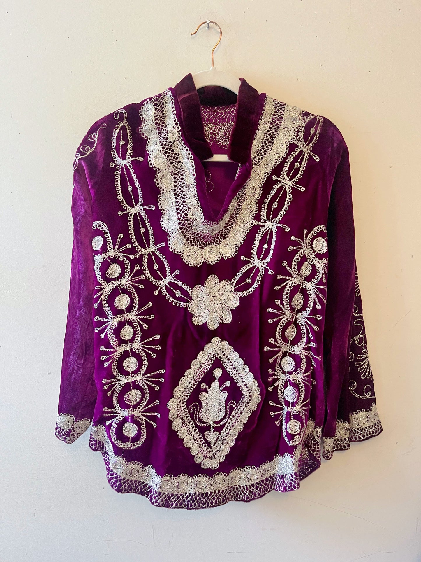 Velvet Detailed Tunic Top| S/M