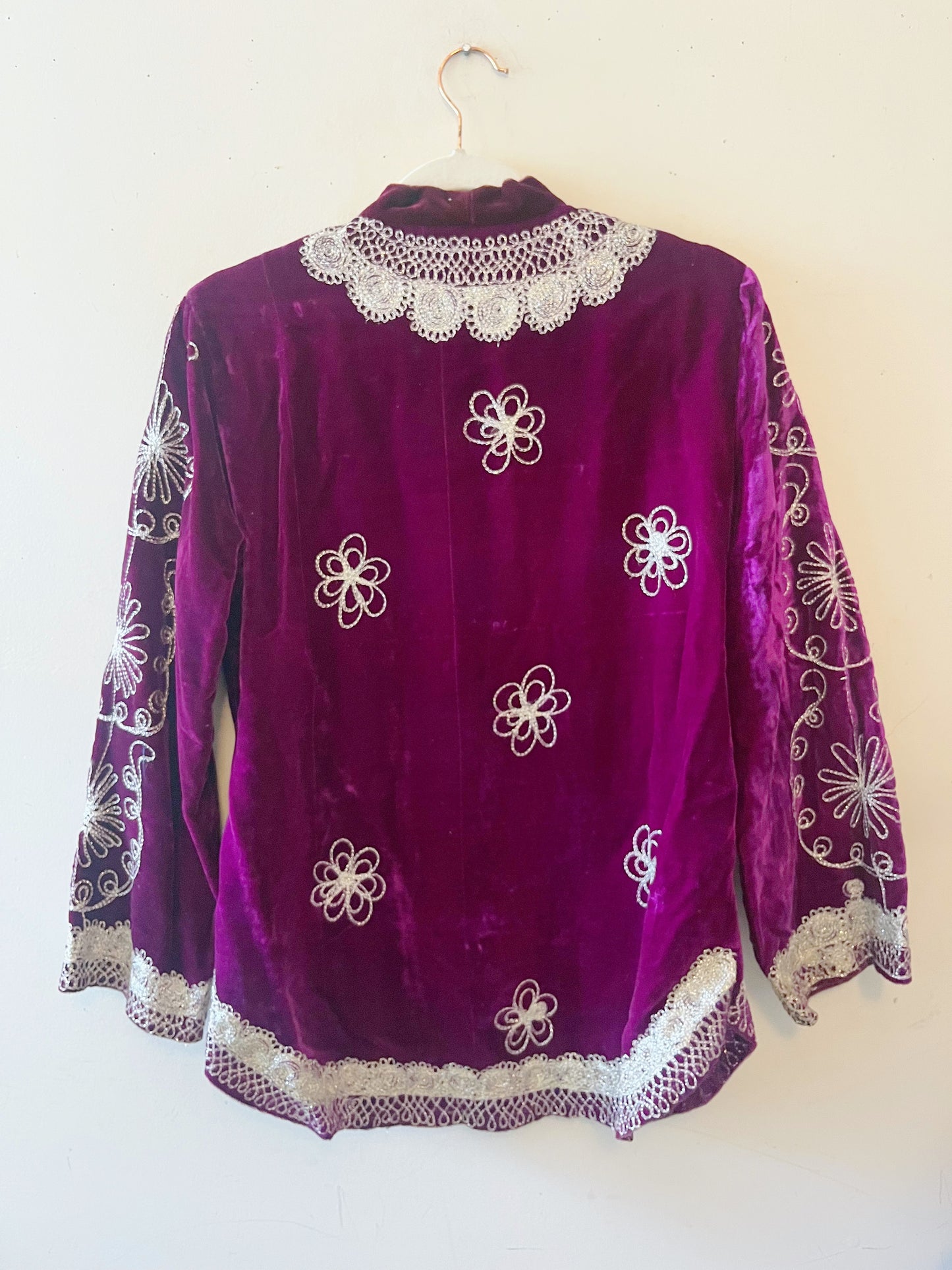Velvet Detailed Tunic Top| S/M