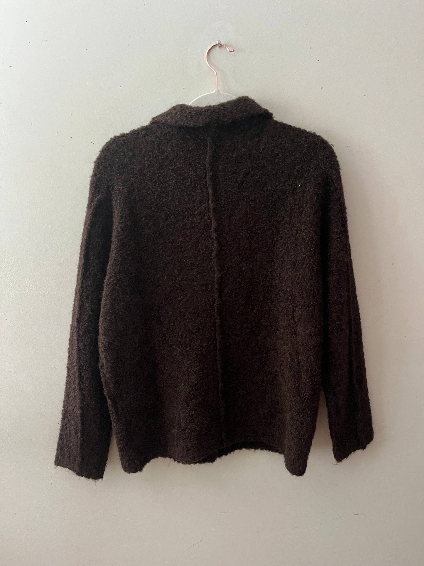 Alpaca Textured Knit Sweater| M/L