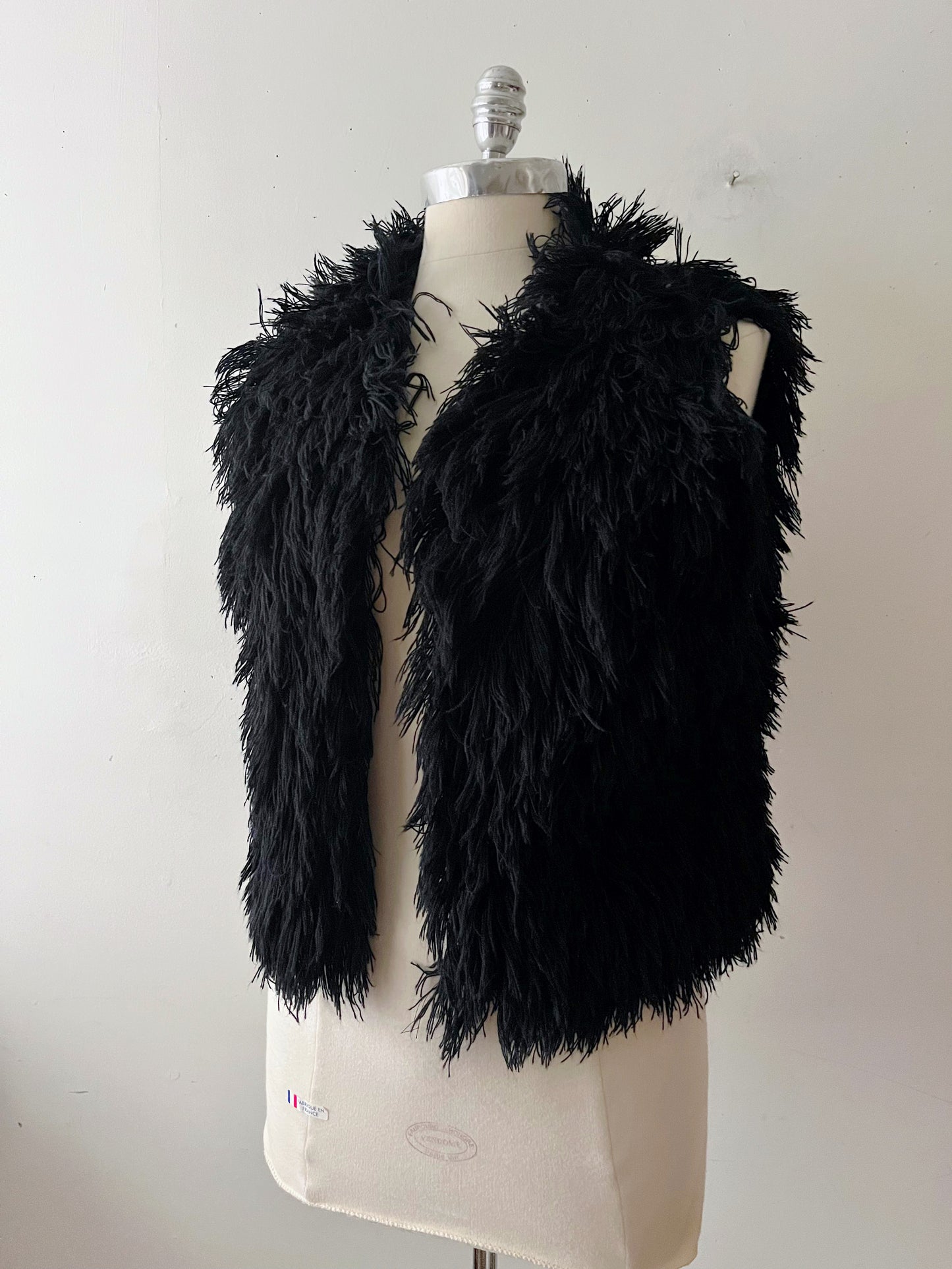 Shag Fringe Vest| O/S