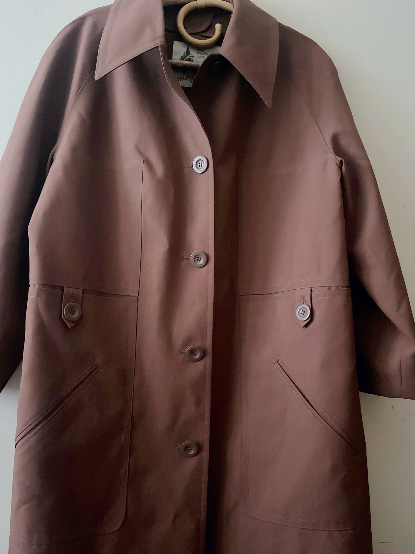 Chocolate Weather Resistant Coat