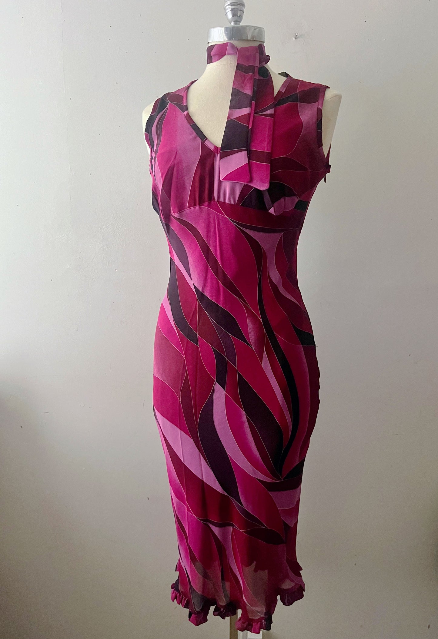 Euro Paris Pucci Inspired Midi Dress| S/M