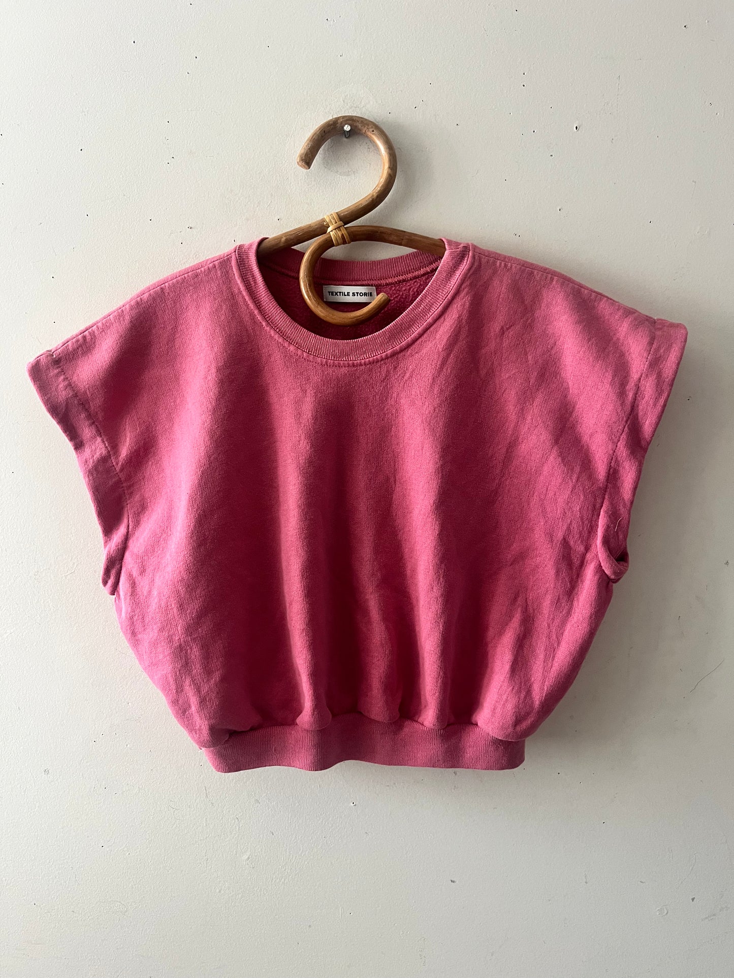 Modern Crew Sweat Top Rose| One Size