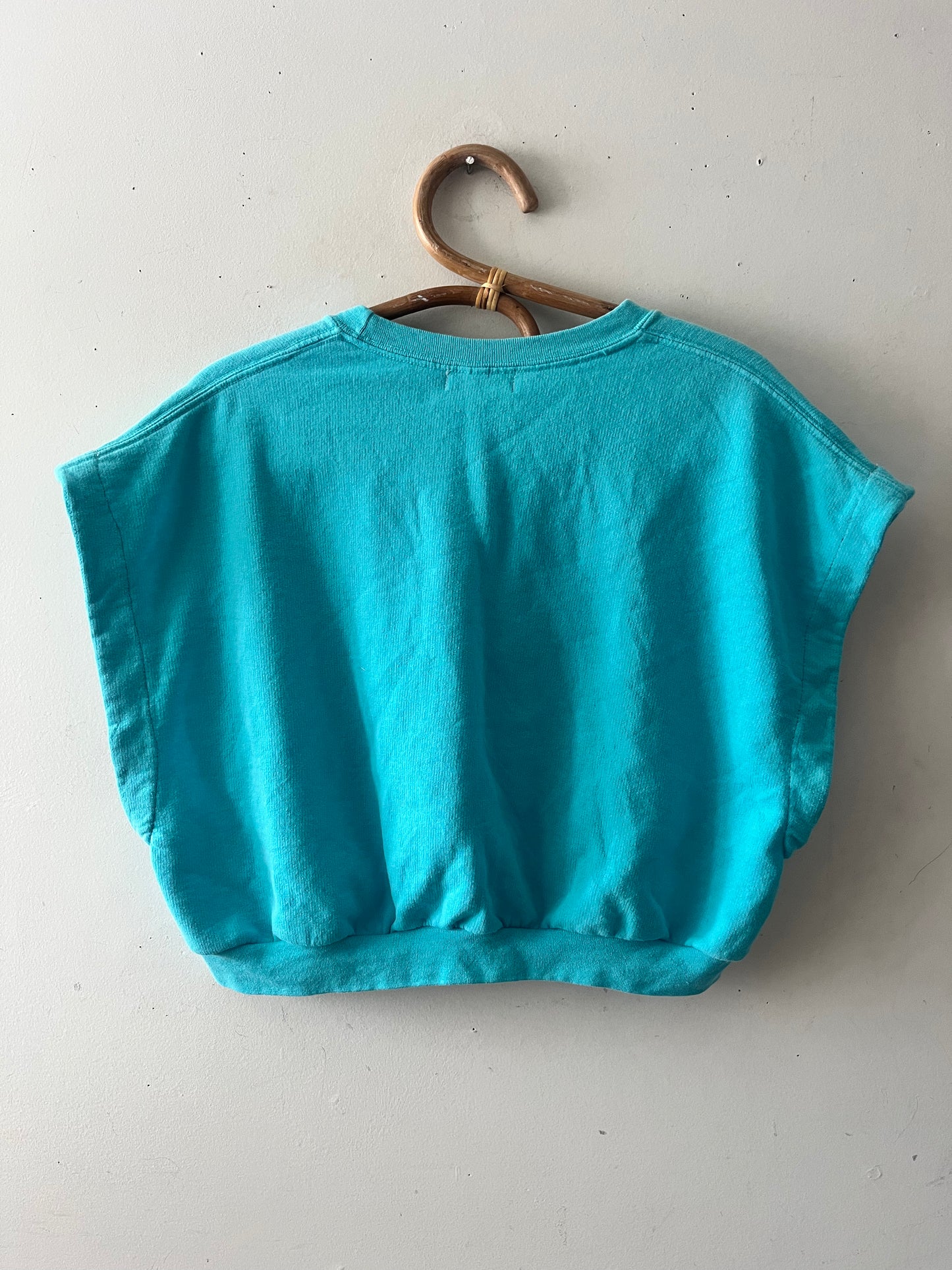 Modern Crew Sweat Top Turquoise| One Size