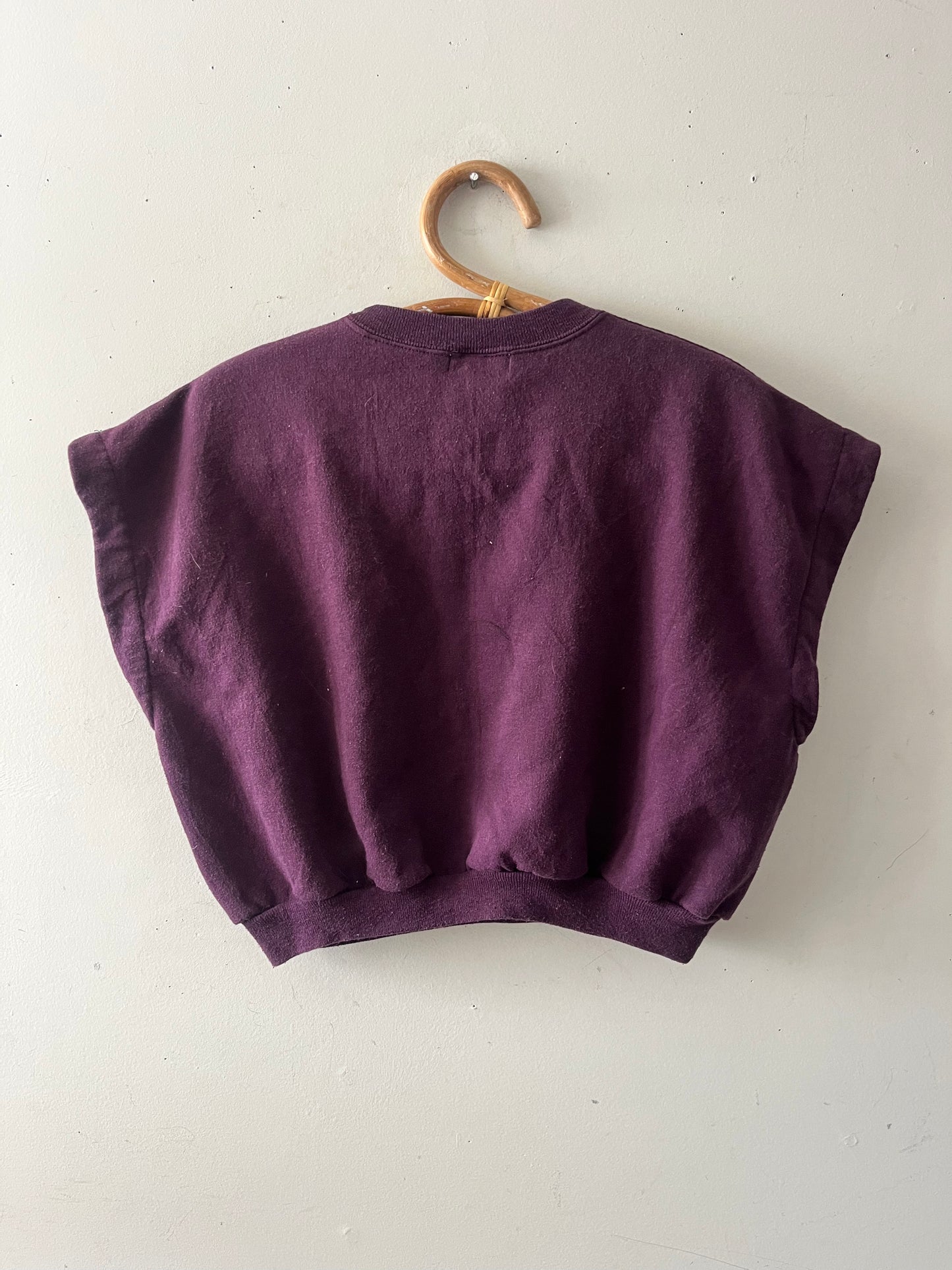 Modern Crew Sweat Top Plum| One Size