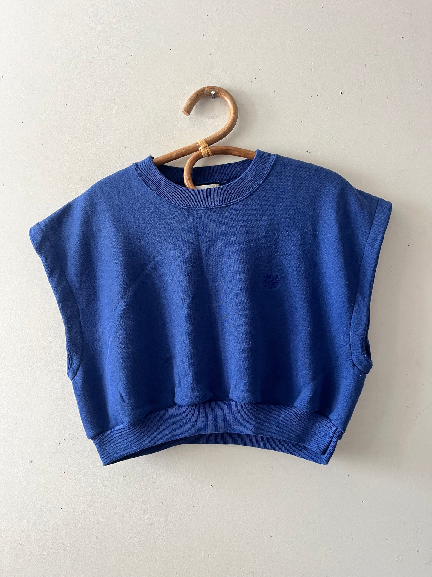 Modern Crew Sweat Top USA Blue| One Size