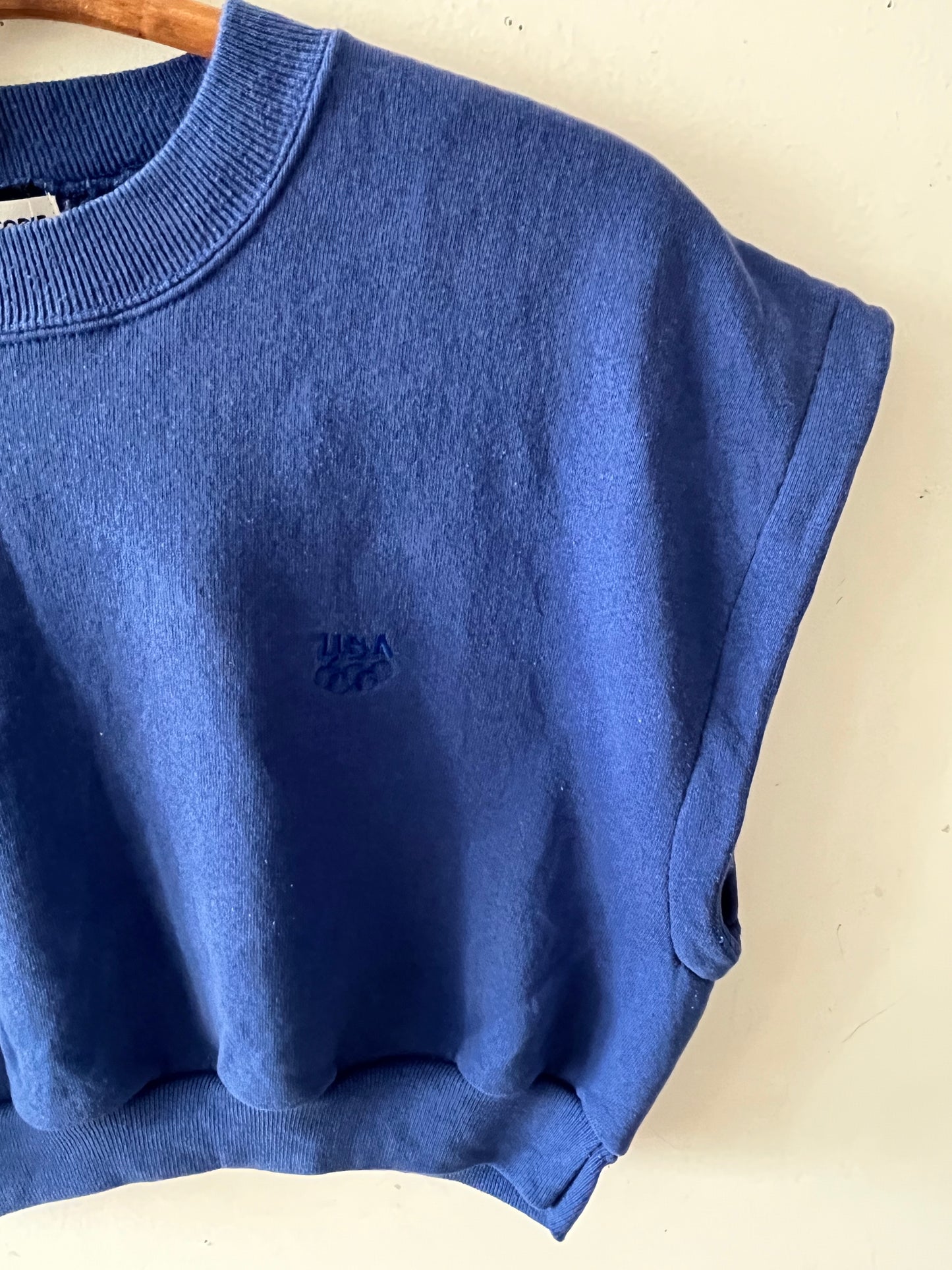 Modern Crew Sweat Top USA Blue| One Size