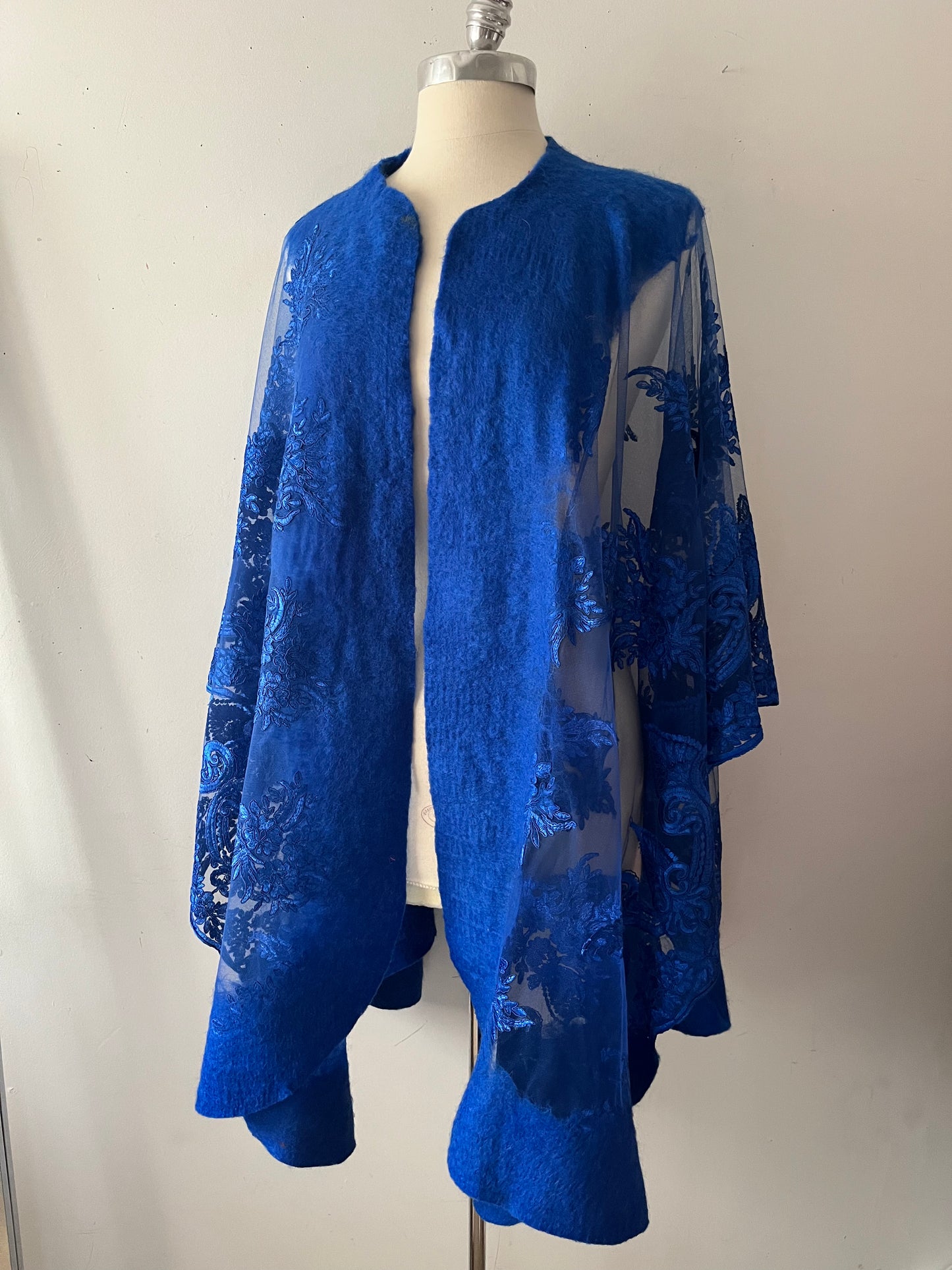 Blue Lace Shrug
