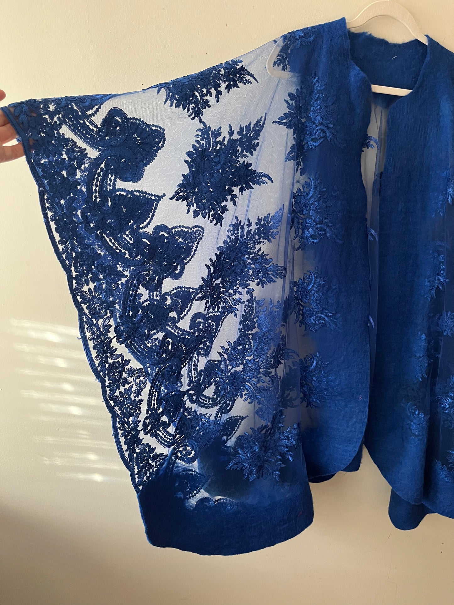 Blue Lace Shrug