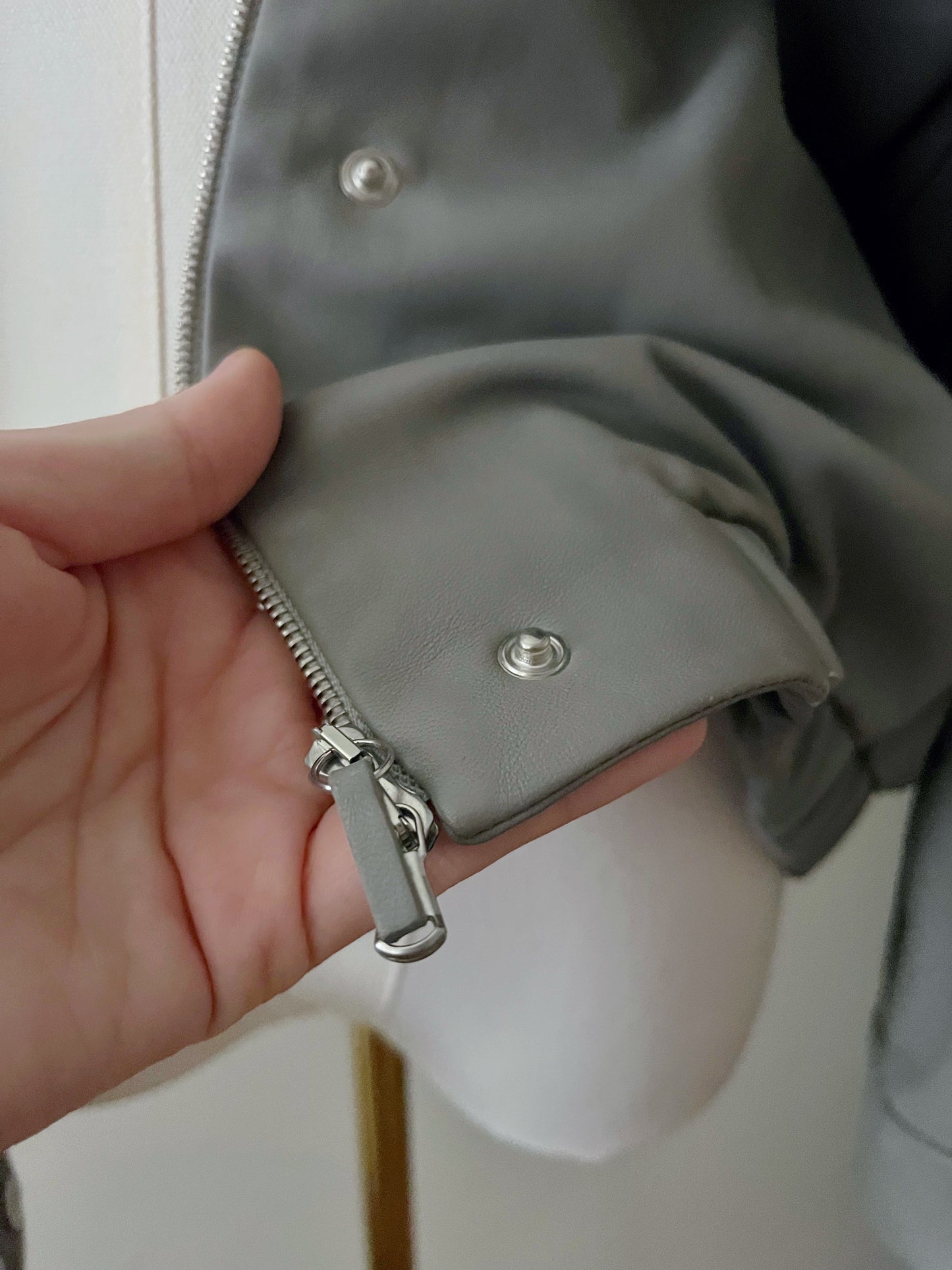 Soft Light Leather Jacket| M/L