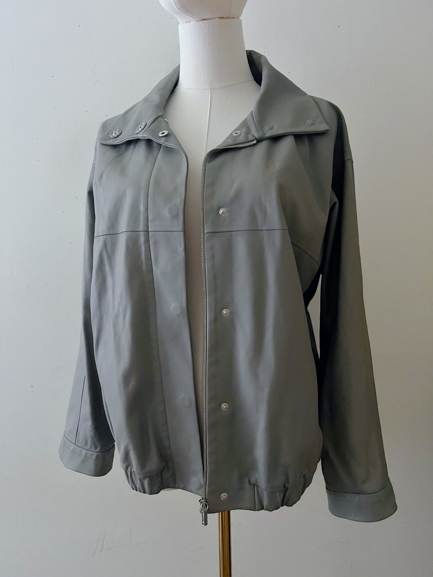 Soft Light Leather Jacket| M/L