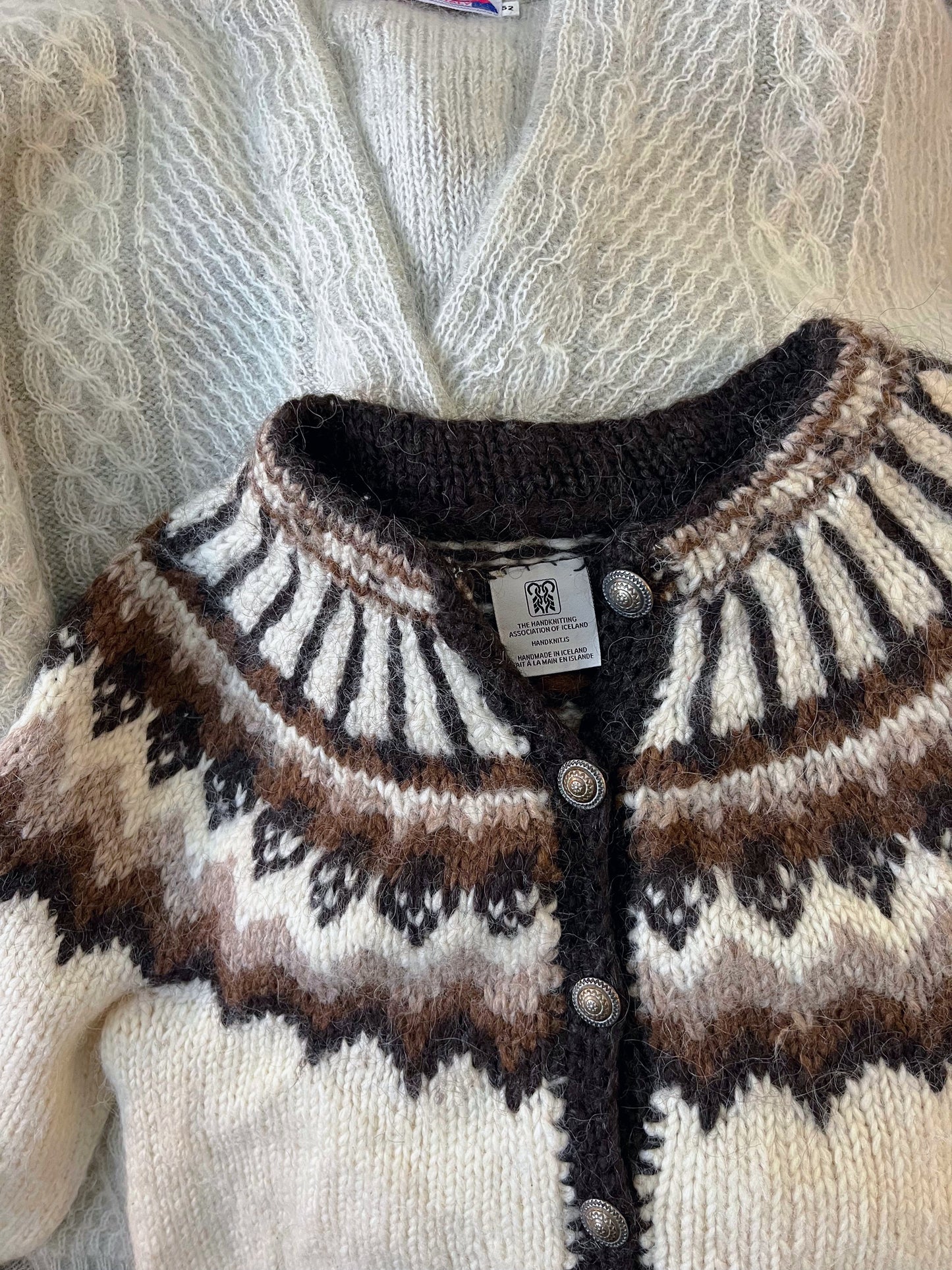 Wool Cardigan Sweater