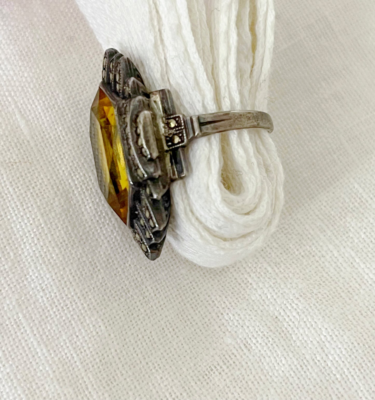 Art Deco Sterling Ring