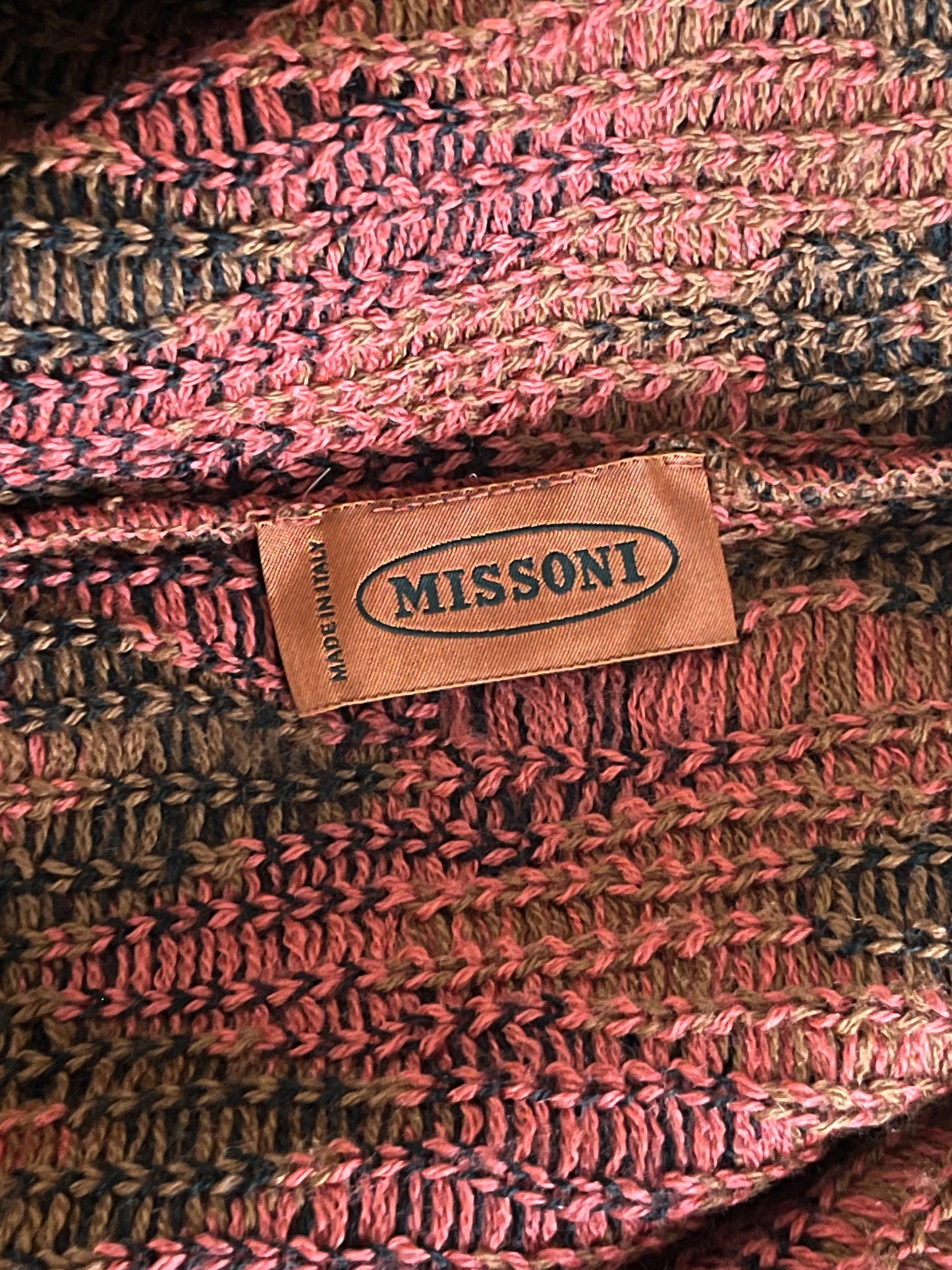 Missoni Knit Poncho | One Size