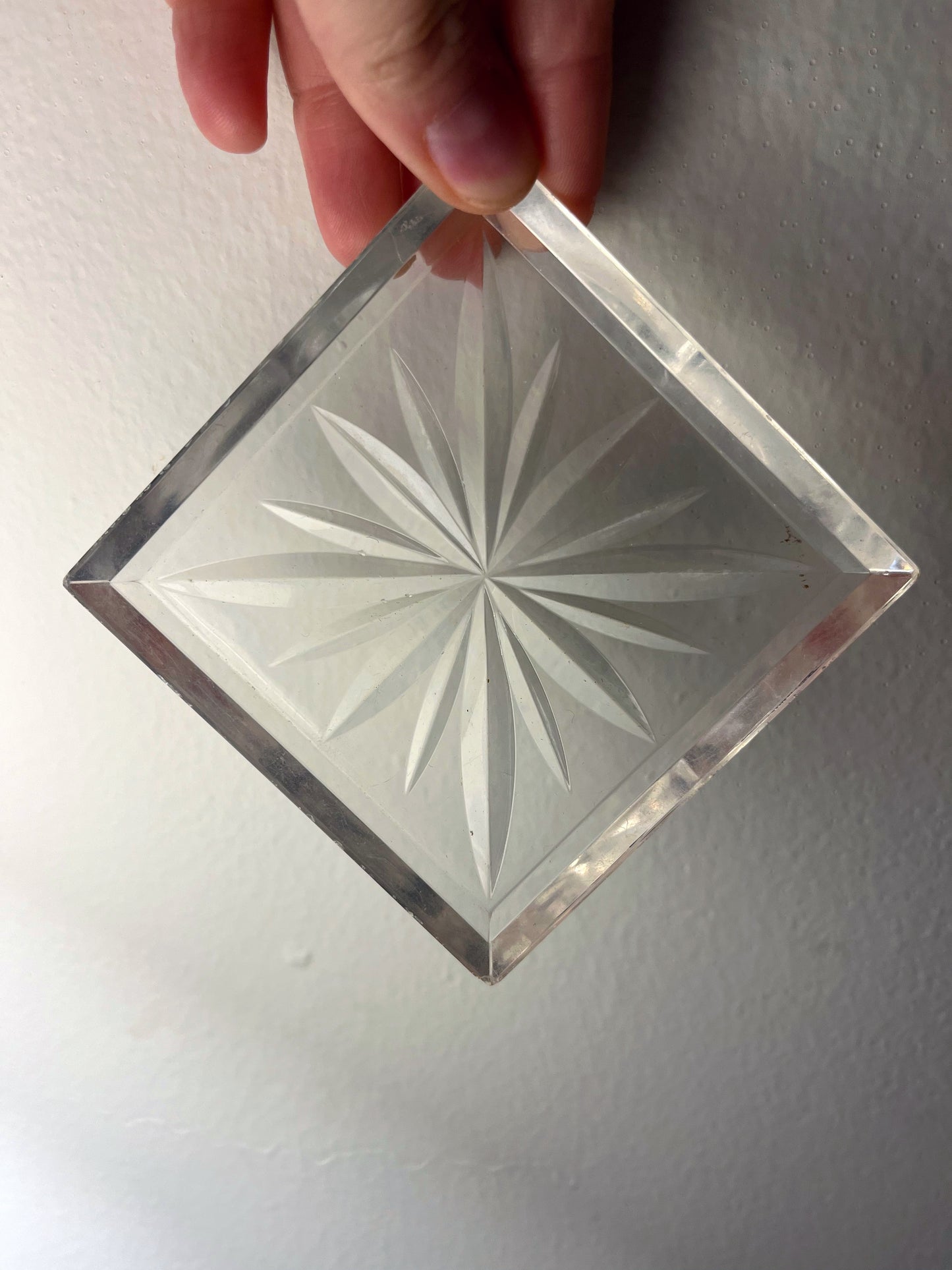 Lucite Burst Coaster Set