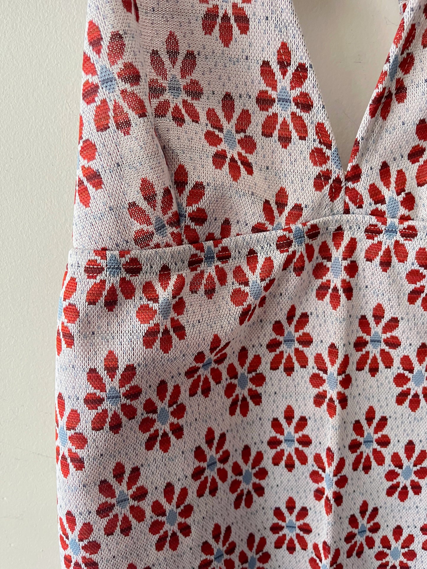 Mini Halter Dress- Sun Rust Daisy