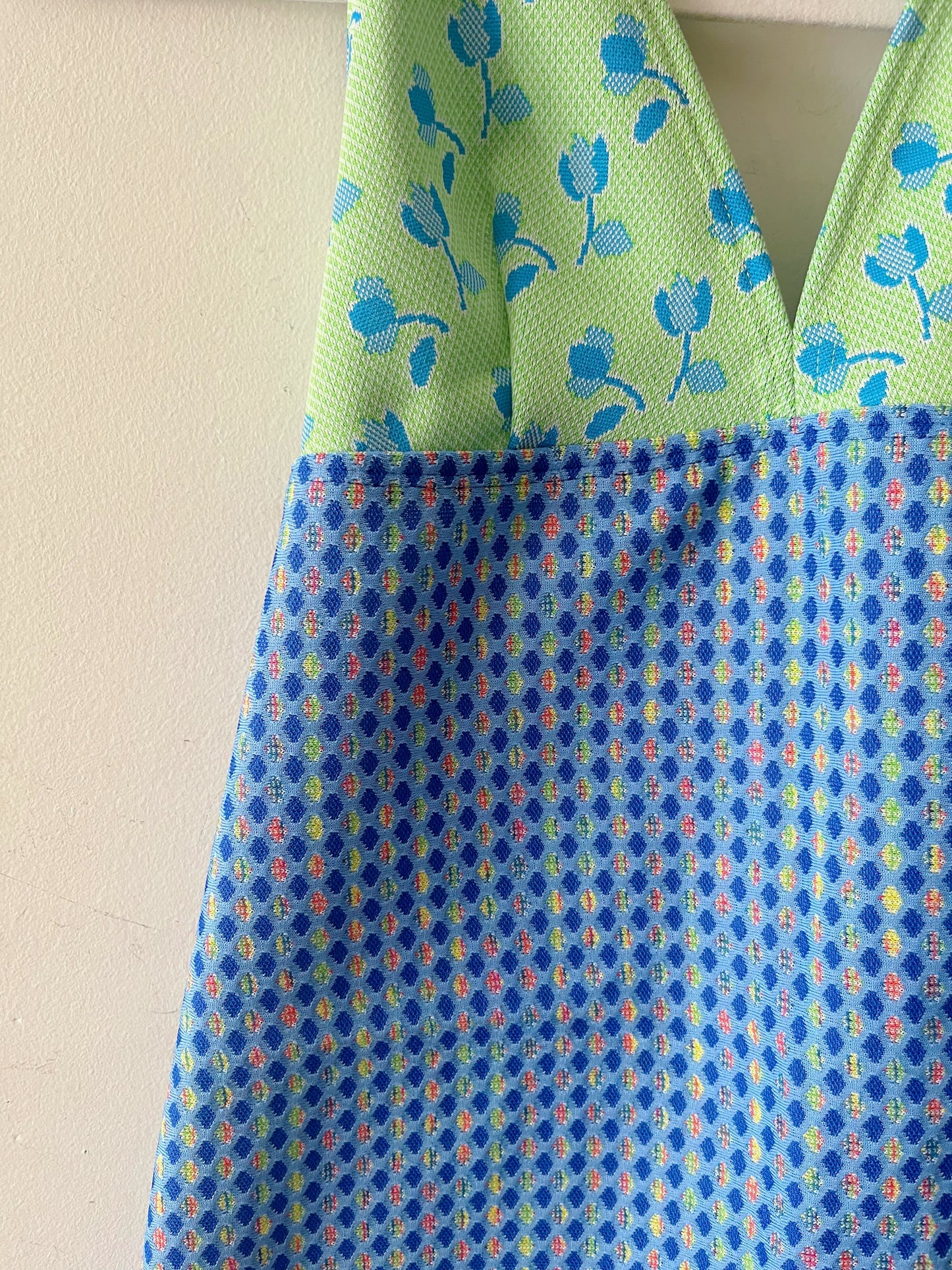 Mini Halter Dress- Mixed Tulip