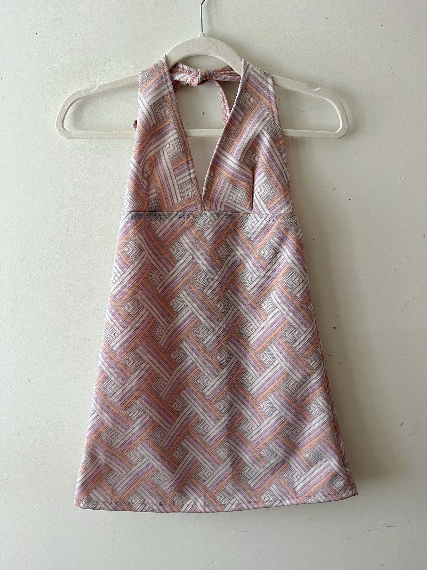 Mini Halter Dress- Girl Maze