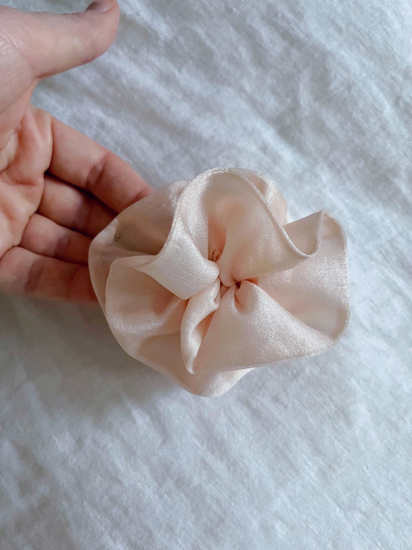 Botanical Rose Barrette- Petal Pink
