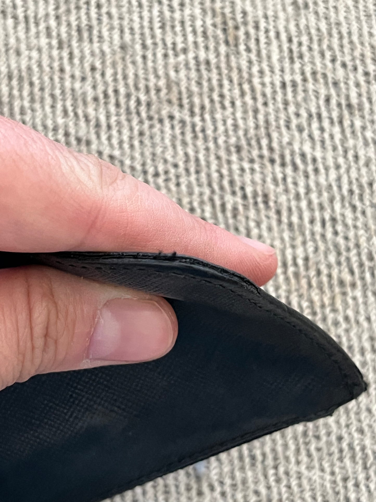Prada Saffiano Leather Card Case Holder