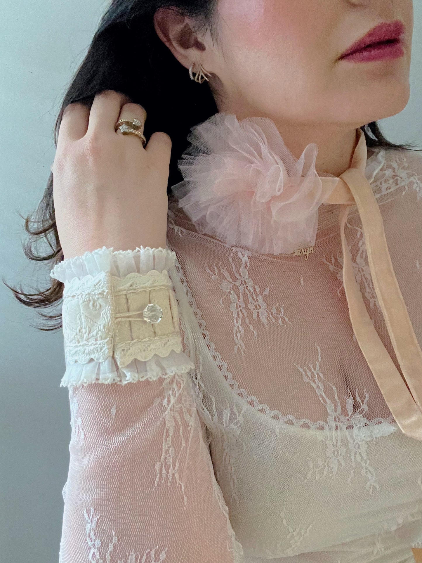 Power Puff Necktie- Ballerina Pink