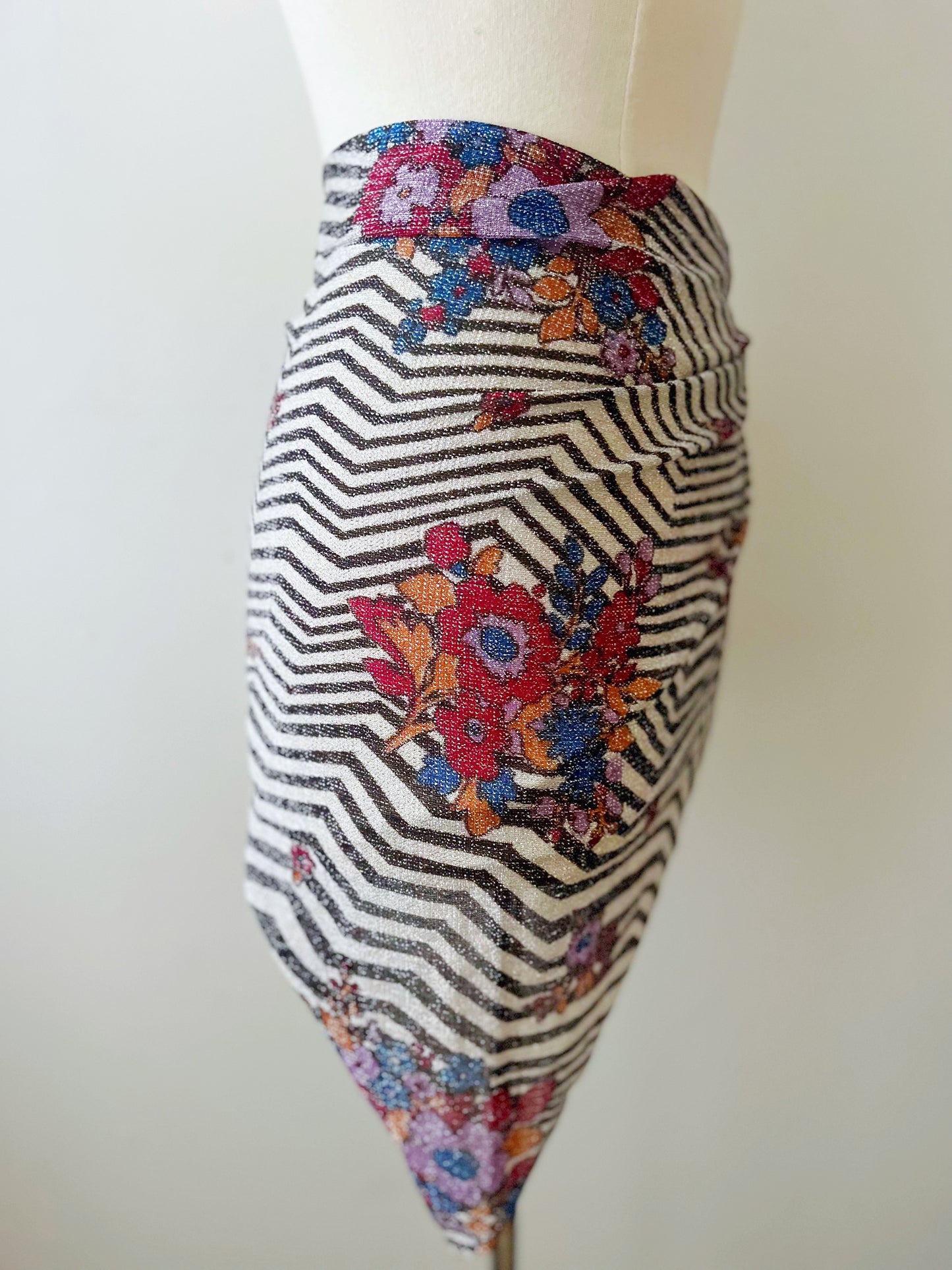 Metallic Lurex Triangle Scarf