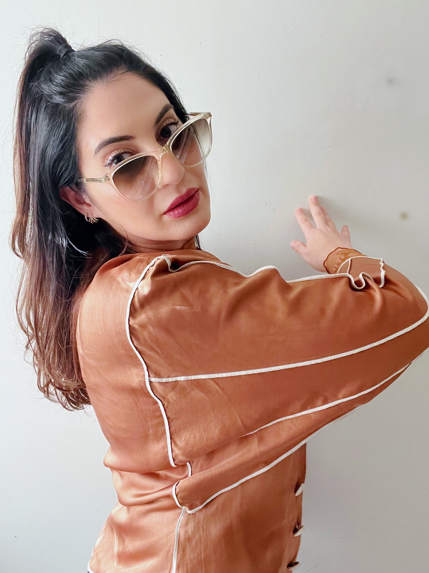 Silk Caplet Open Top