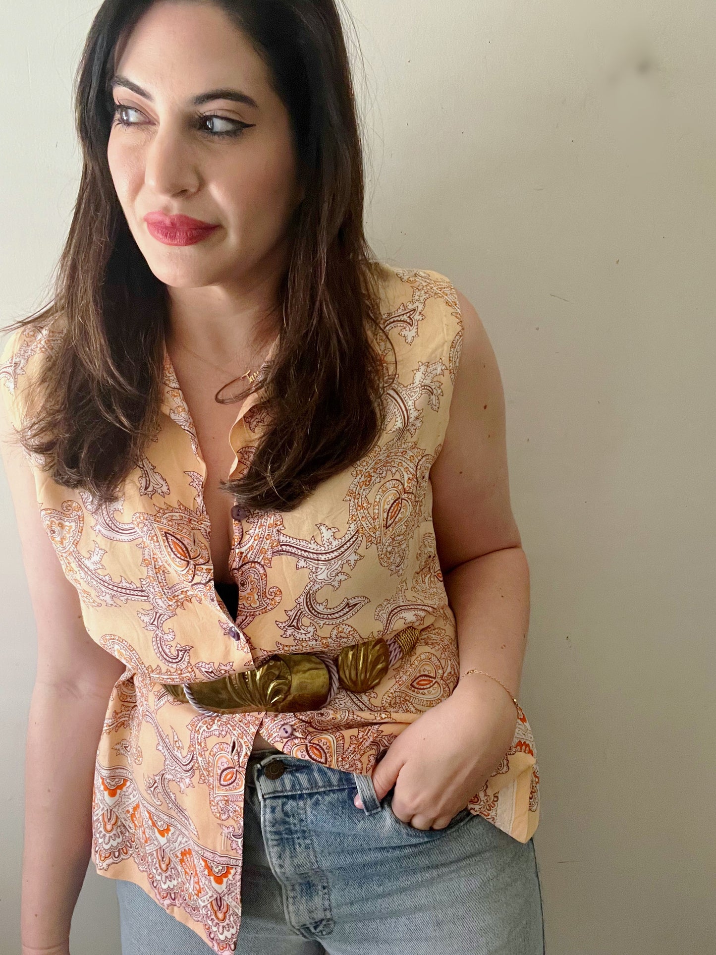 Paisley Tunic Tank